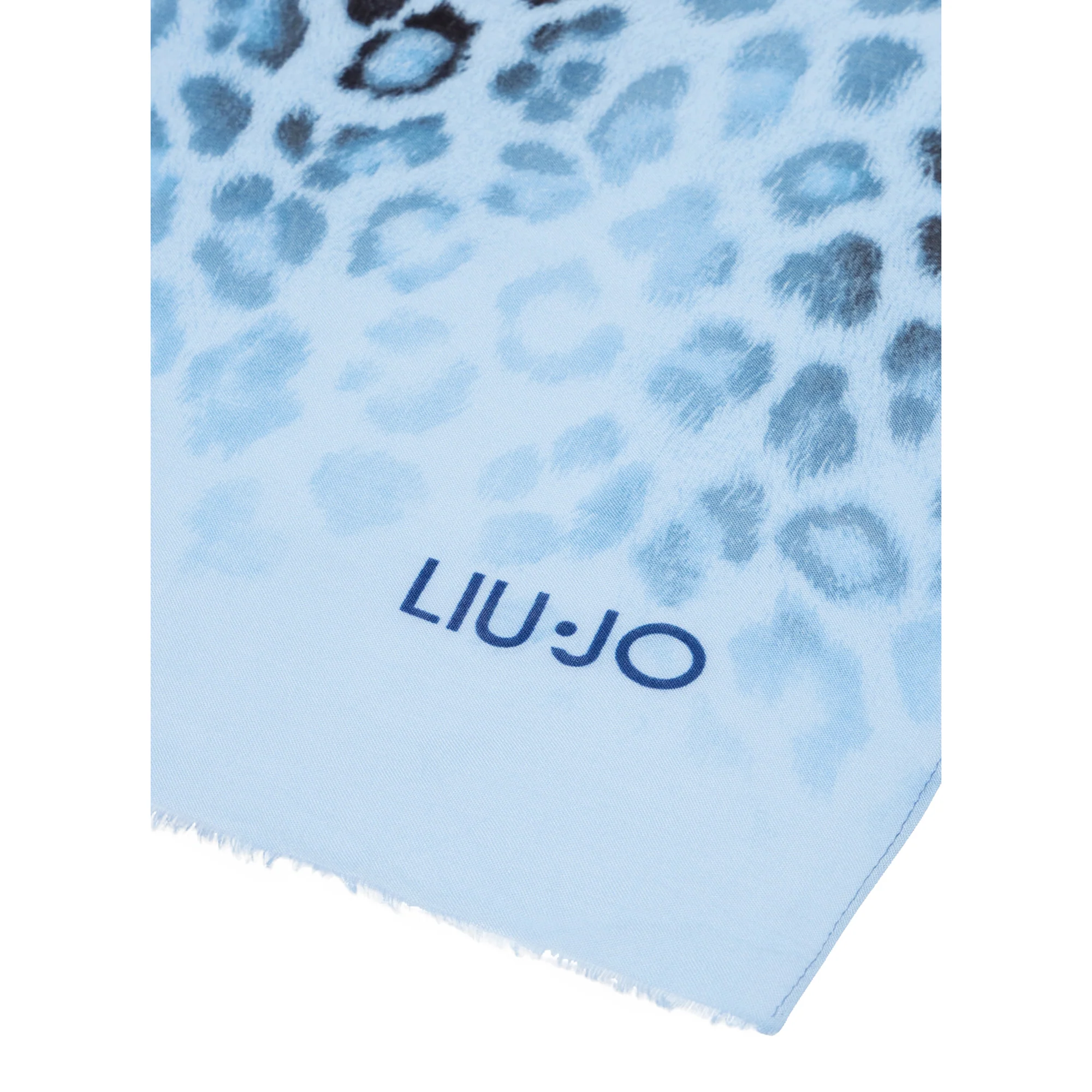 Stola Donna animalier Azzurro - Image 3
