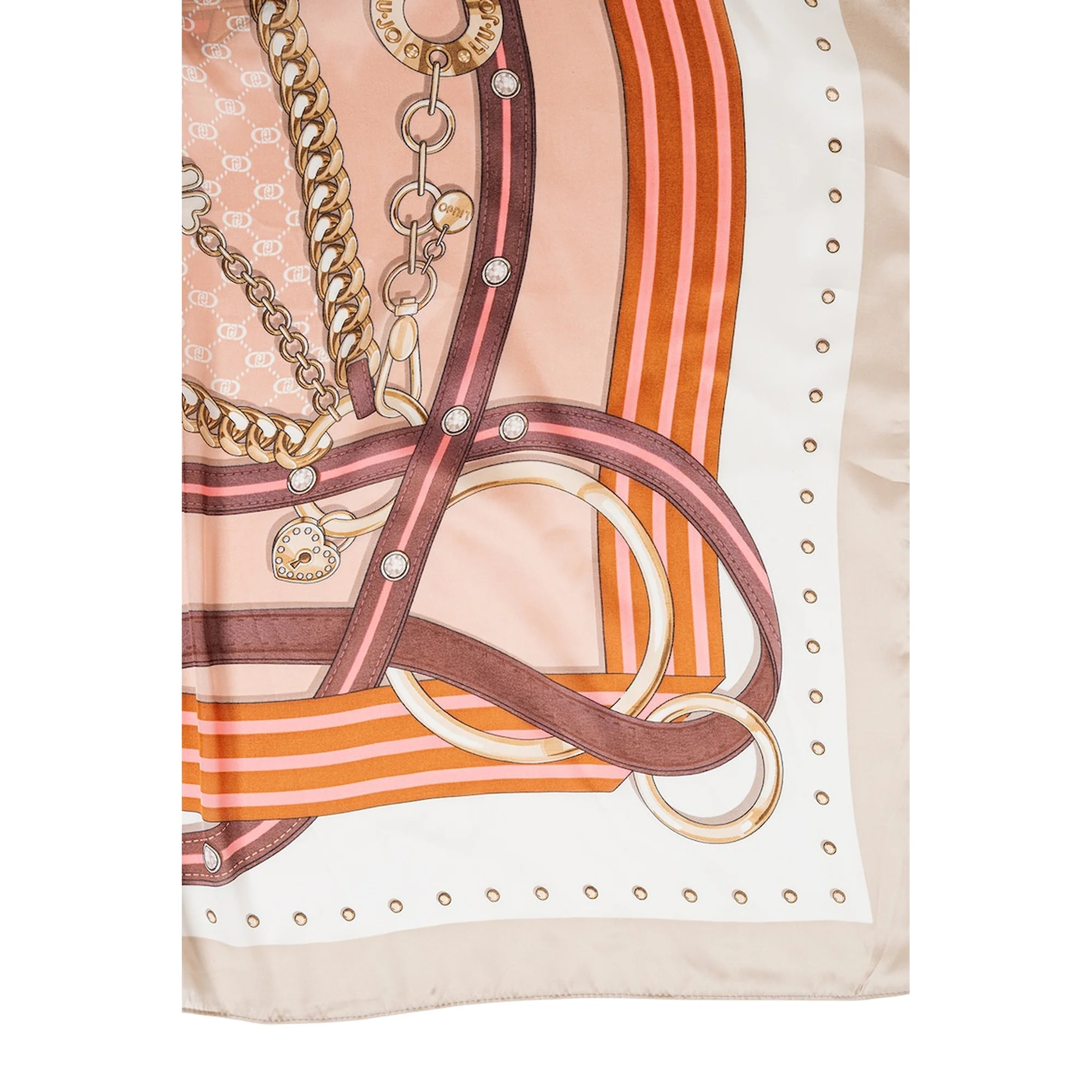 Foulard Donna con Motivo Decorativo - Image 2