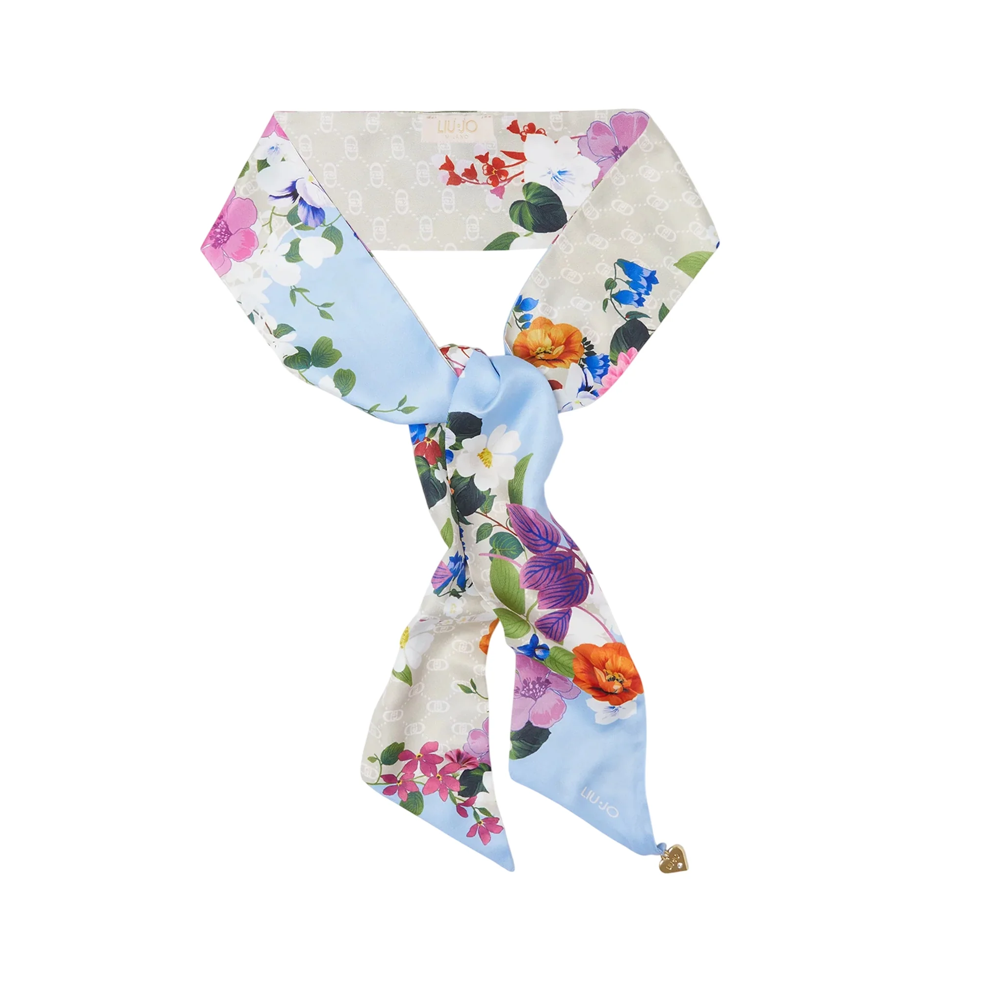 Foulard Donna con stampa a fiori - Image 2