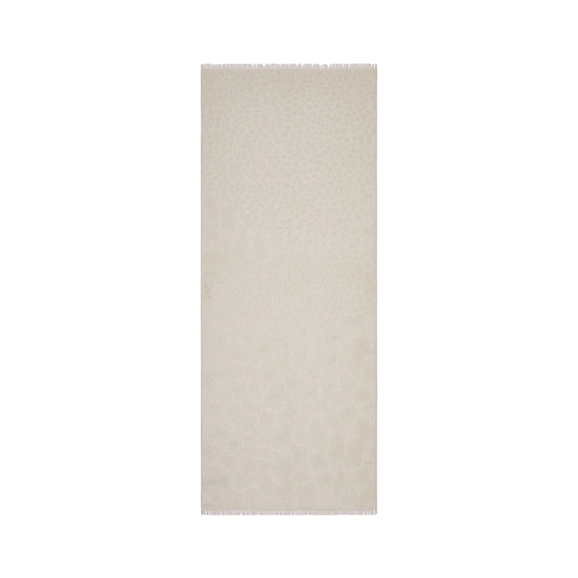 Stola Donna jacquard animalier Beige - Image 2