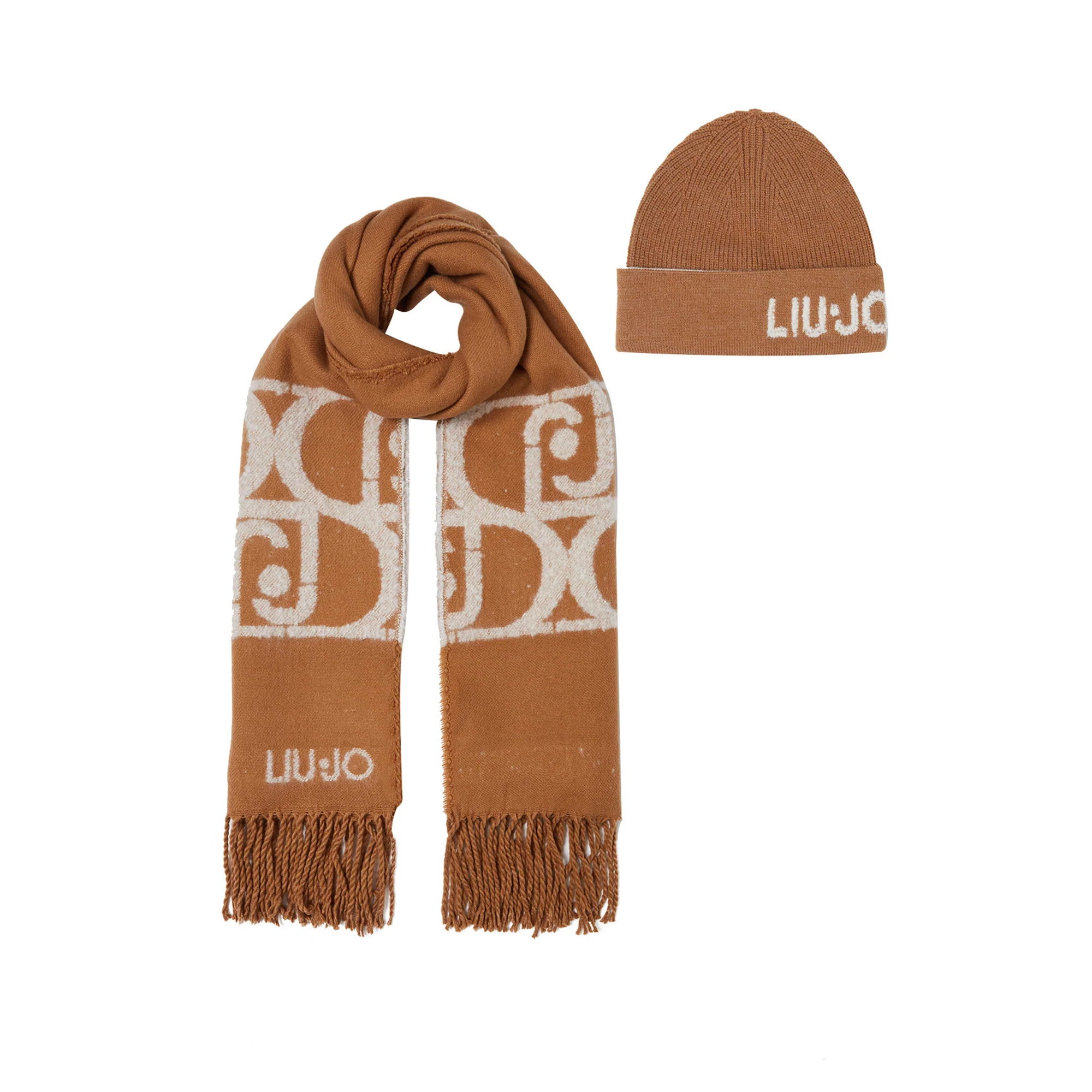 Set Berretto e sciarpa con logo