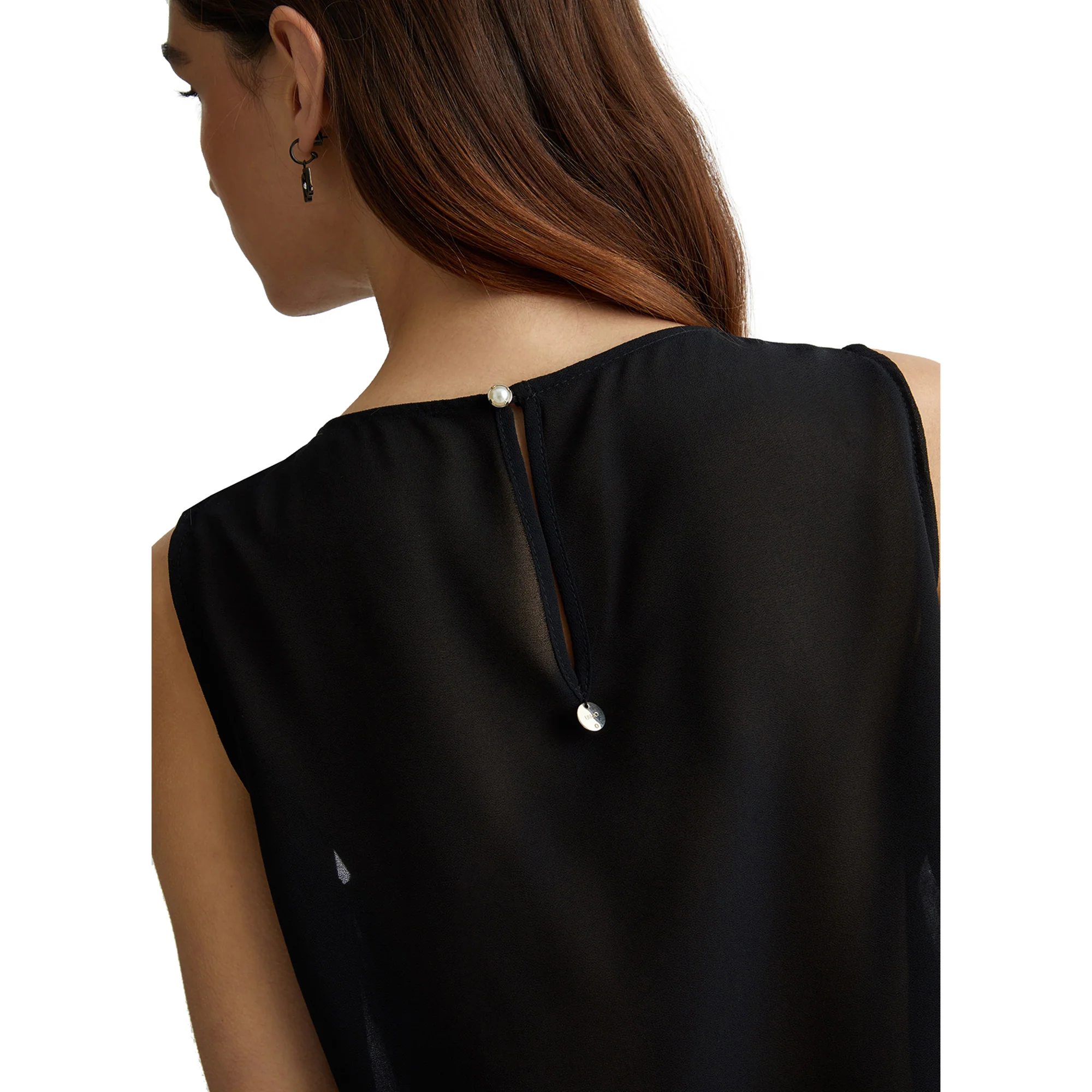 Top donna con inserto in velluto - Image 5