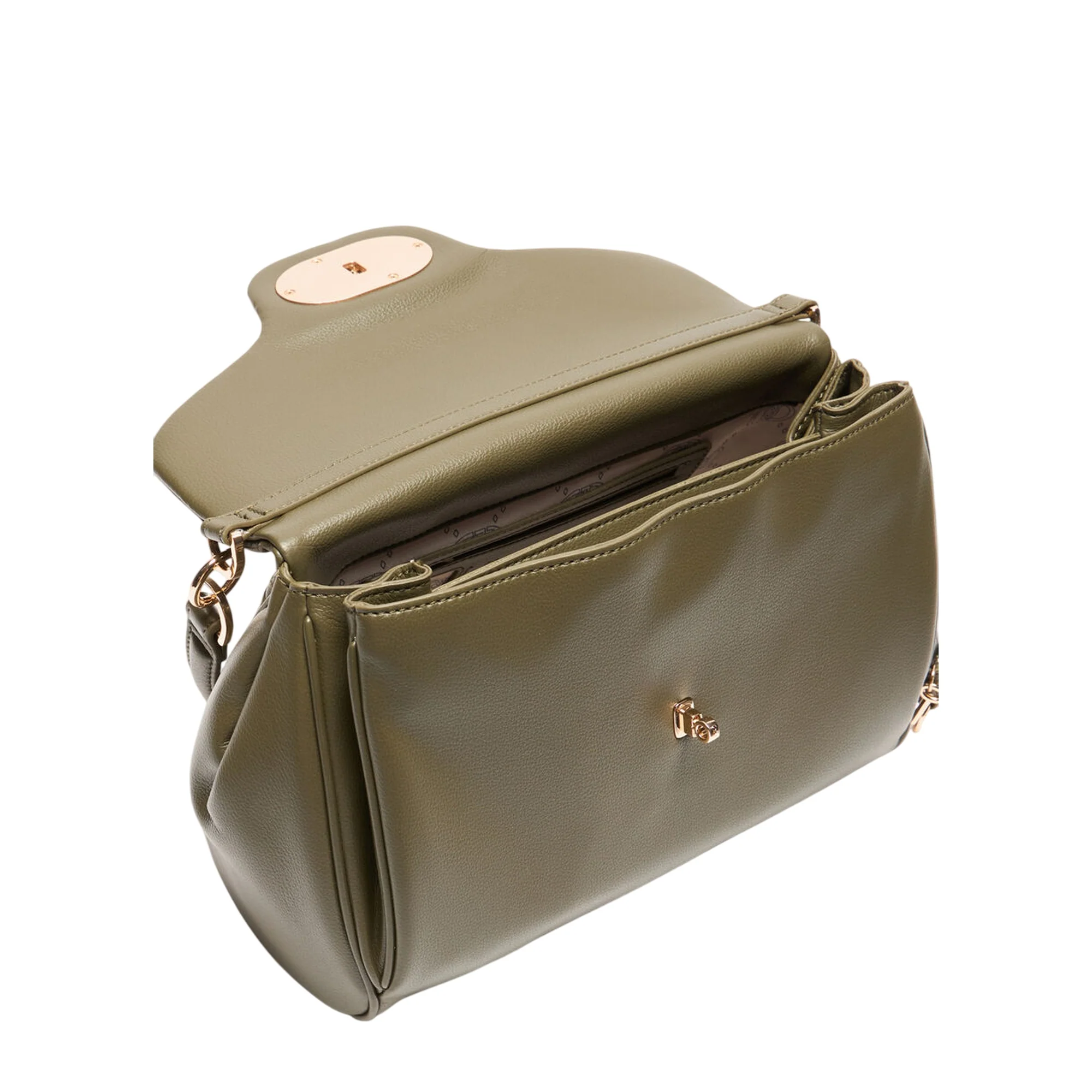 Borsa Donna media M Hobo in similpelle Verde militare - Image 3