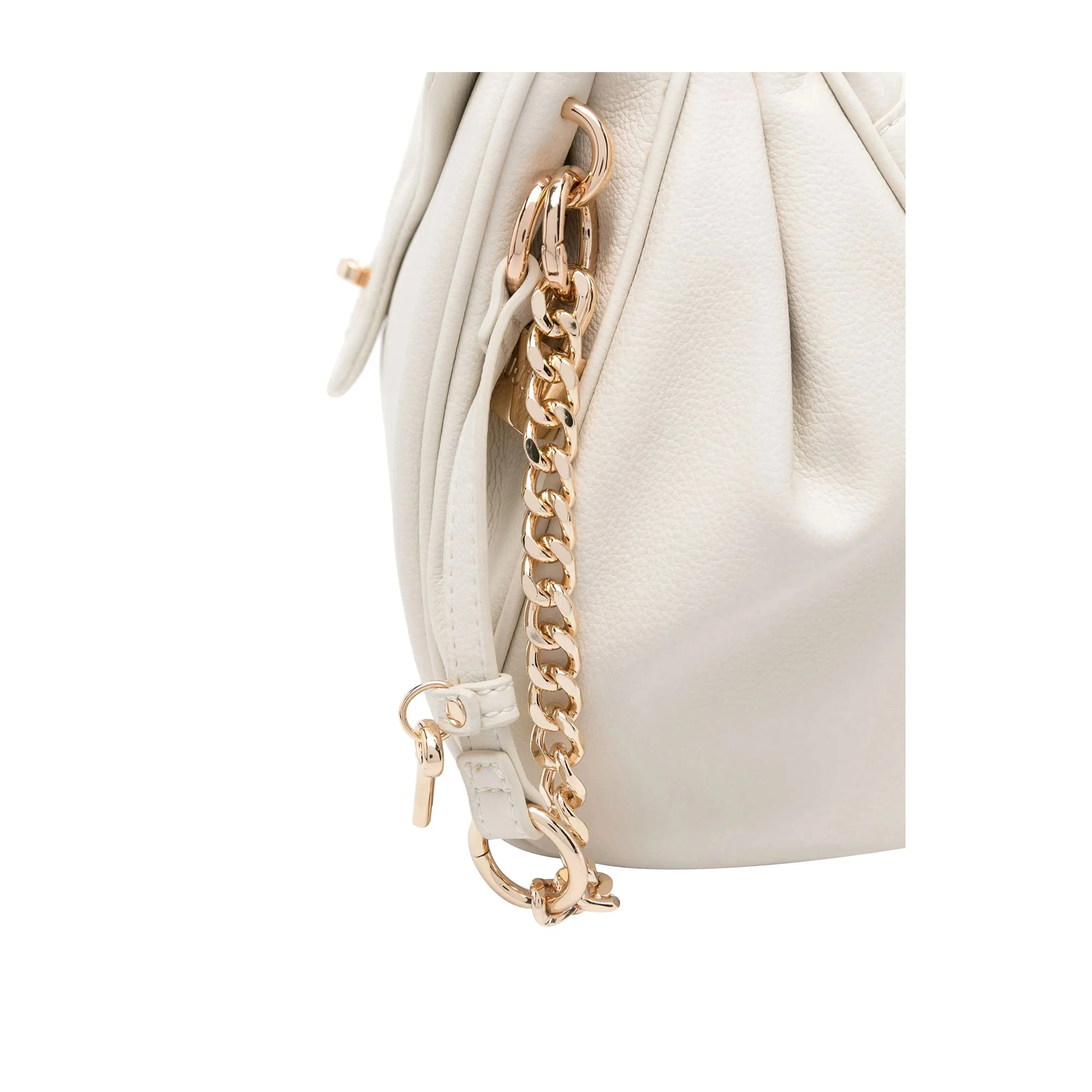 Borsa Donna media M Hobo in similpelle Bianco - Image 4