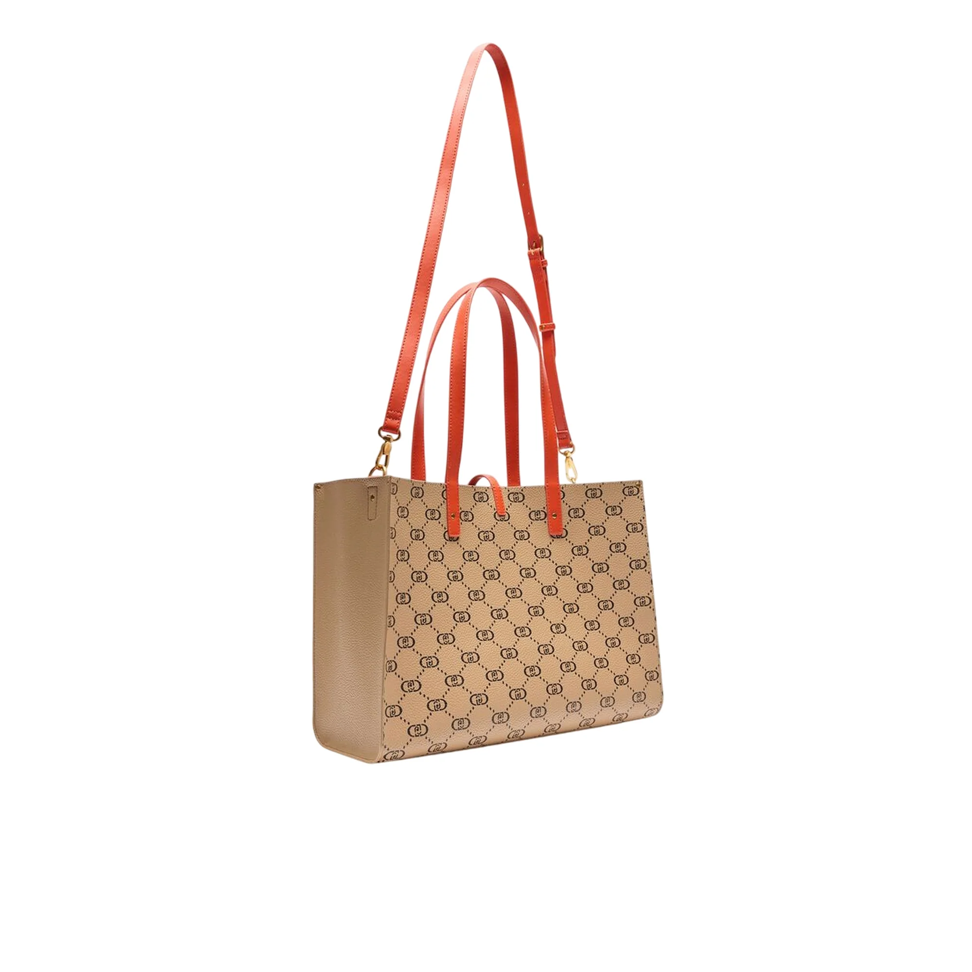 Tote bag grande da donna con logo monogram - Image 2
