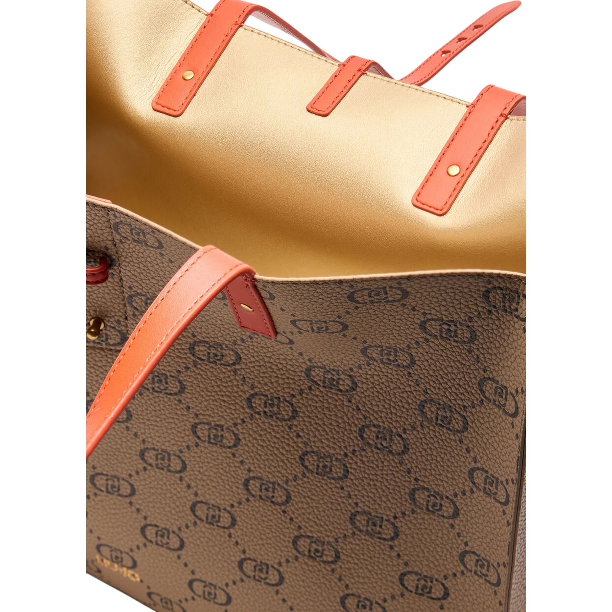 Tote bag grande da donna con logo monogram - Image 4