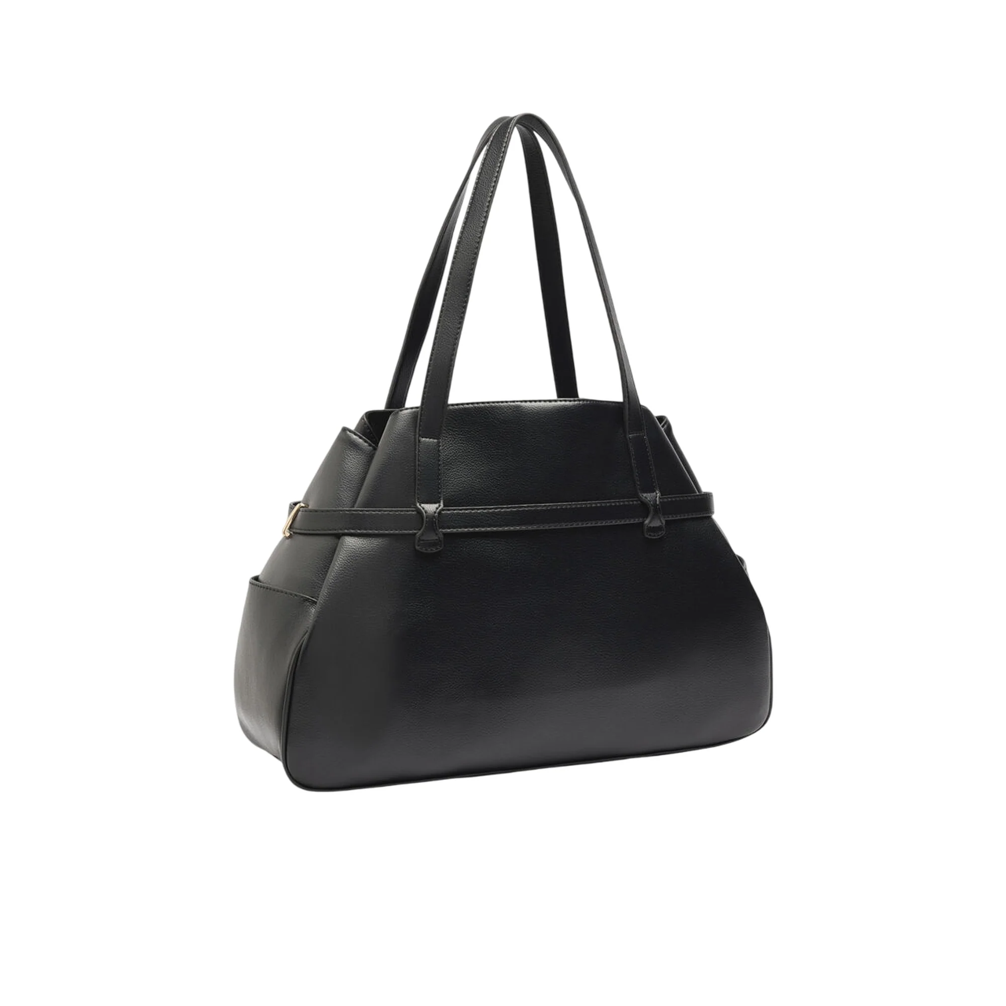 Borsa Tote grande Nera da donna con charm - Image 2