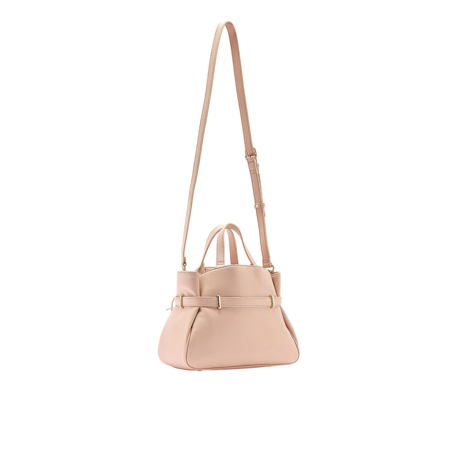 Borsa media Rosa da Donna con moschettone davanti - Image 2
