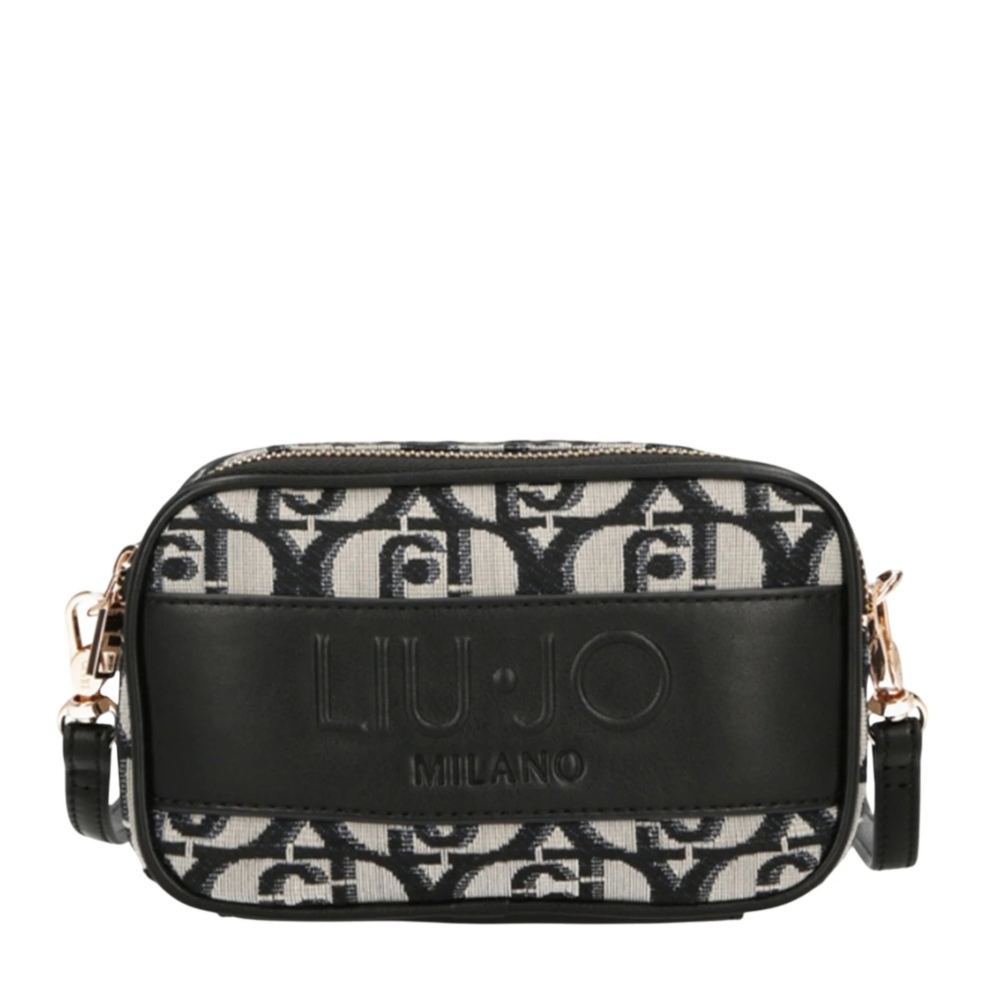 Borsa a tracolla Donna con logo monogram all over
