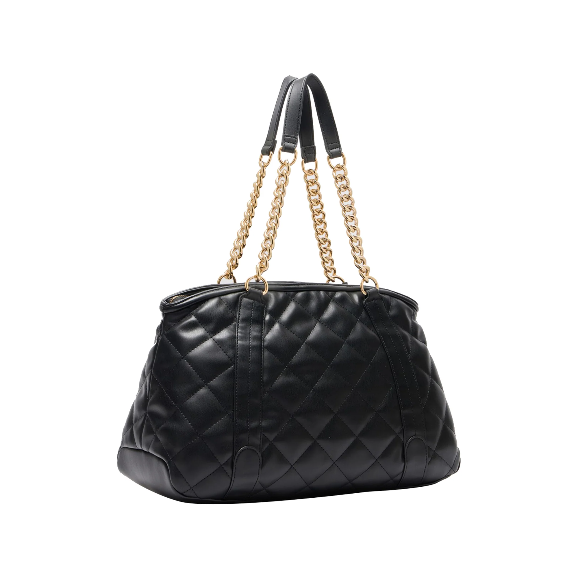 Borsa Donna a mano nera trapuntata - Image 2