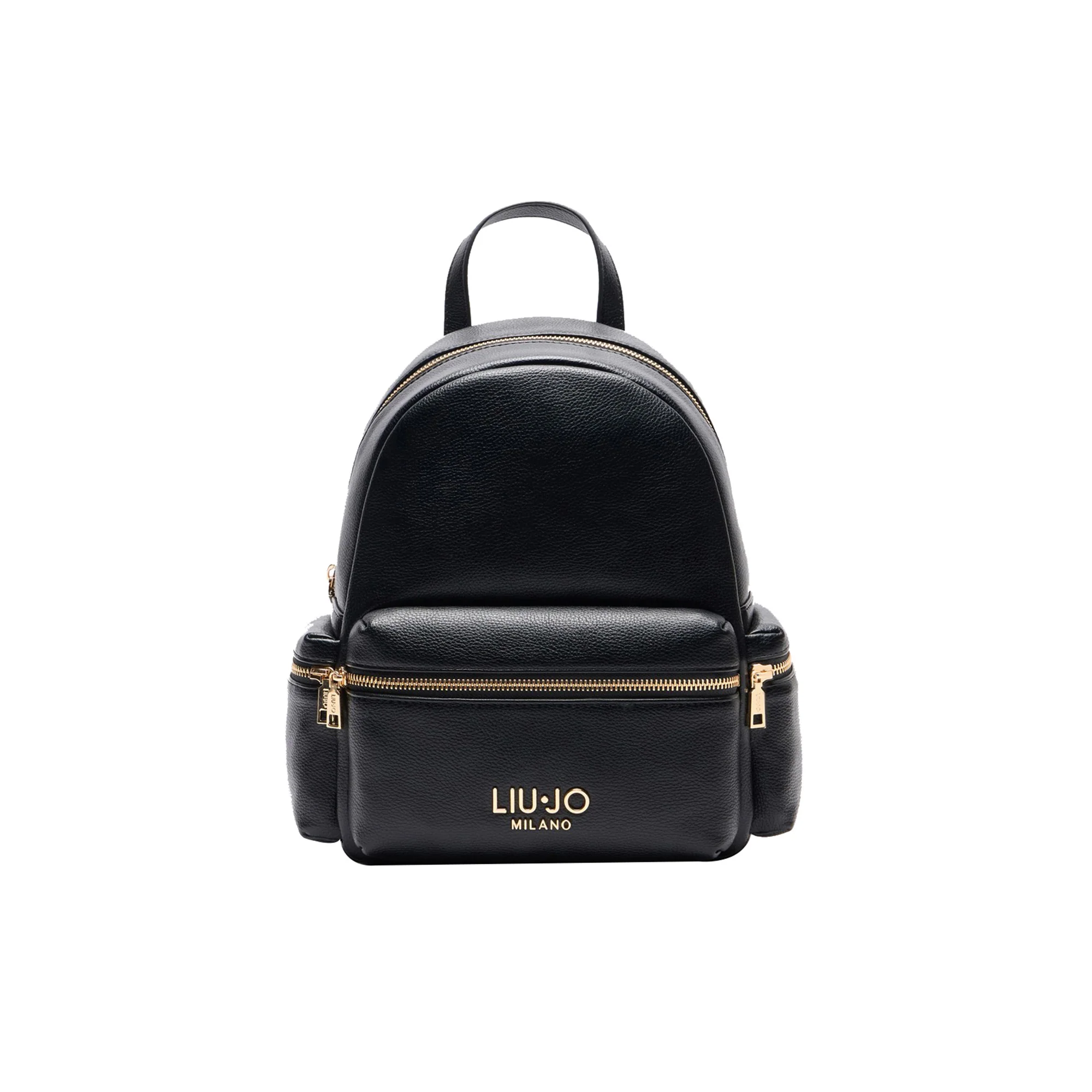 Zaino Donna con taschini laterali Nero