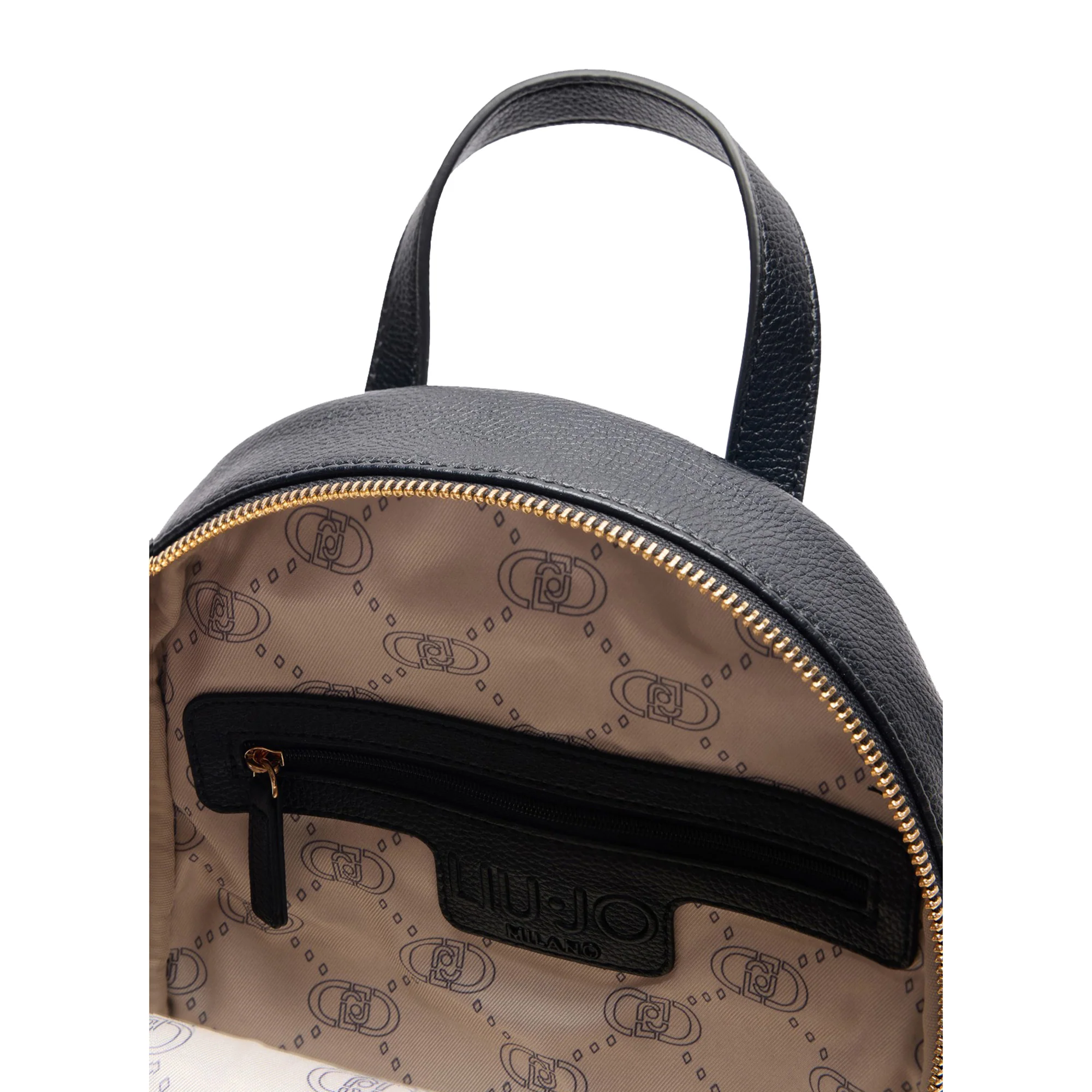 Zaino Donna con taschini laterali Nero - Image 3