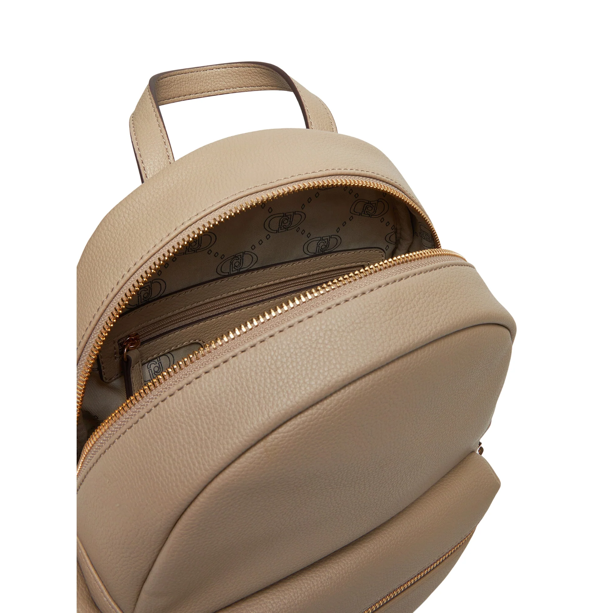 Zaino Donna con taschini laterali Beige - Image 3