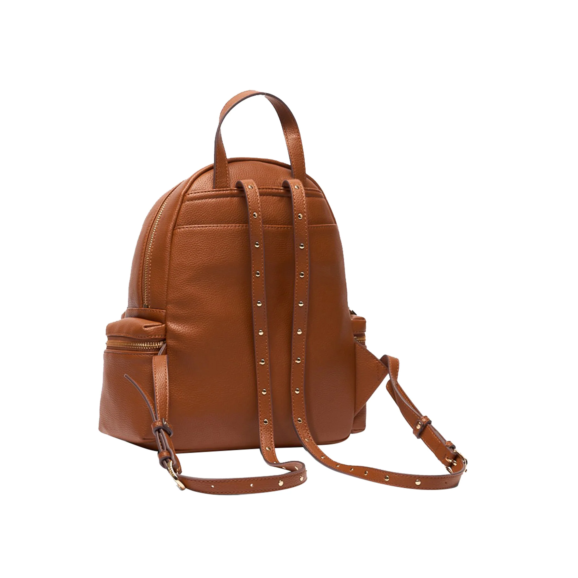 Zaino Donna con taschini laterali Marrone - Image 2
