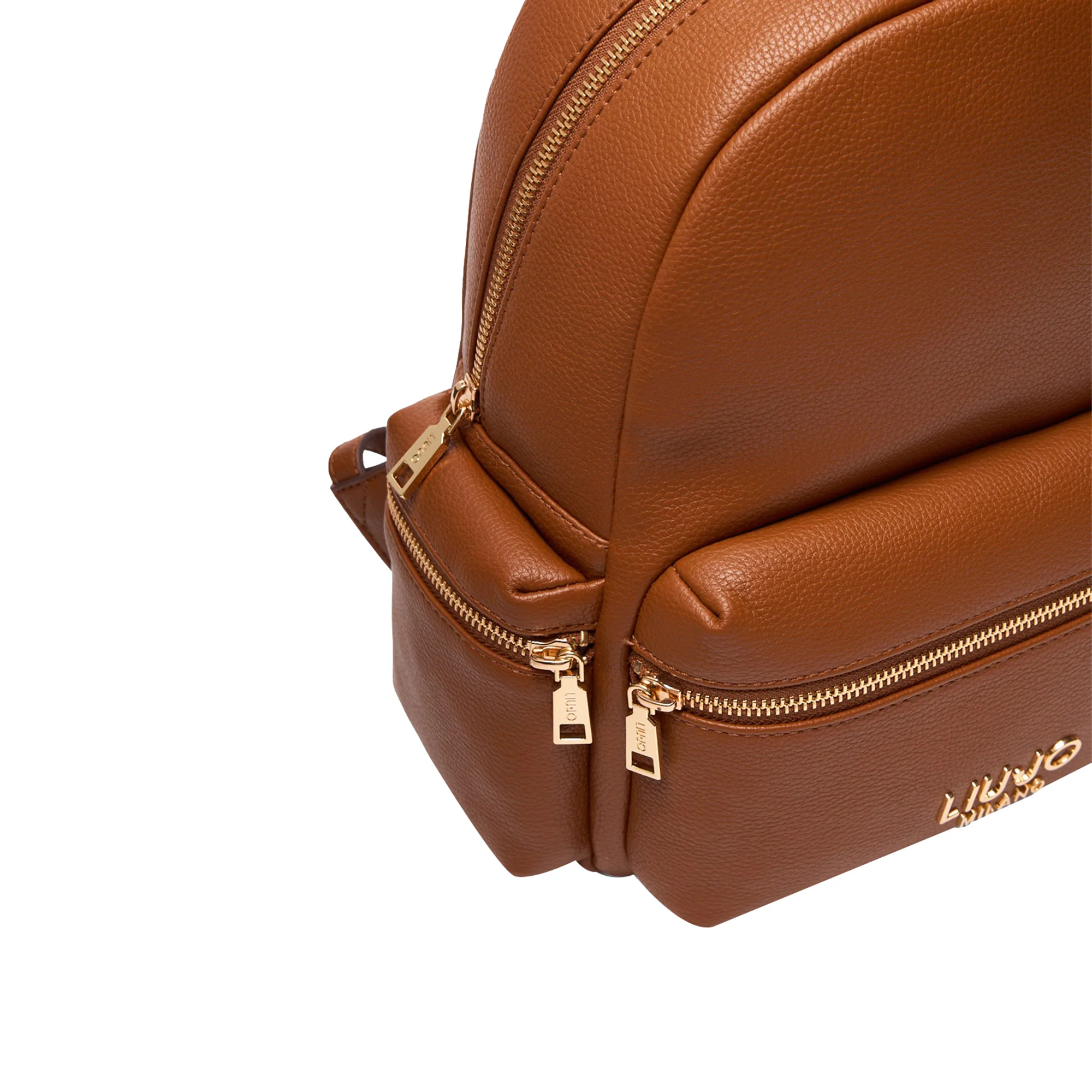 Zaino Donna con taschini laterali Marrone - Image 3
