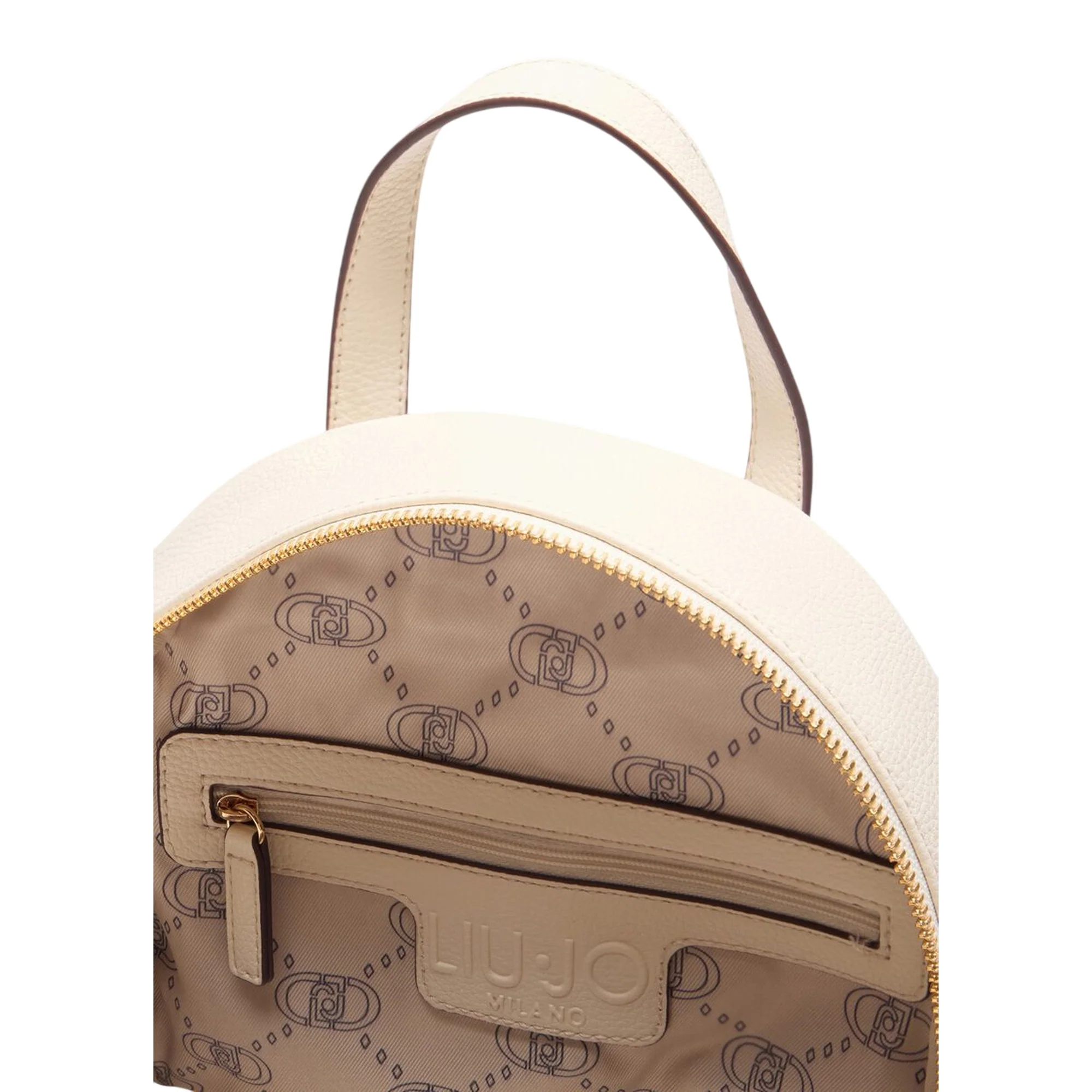 Zaino Donna con taschini laterali Bianco - Image 3