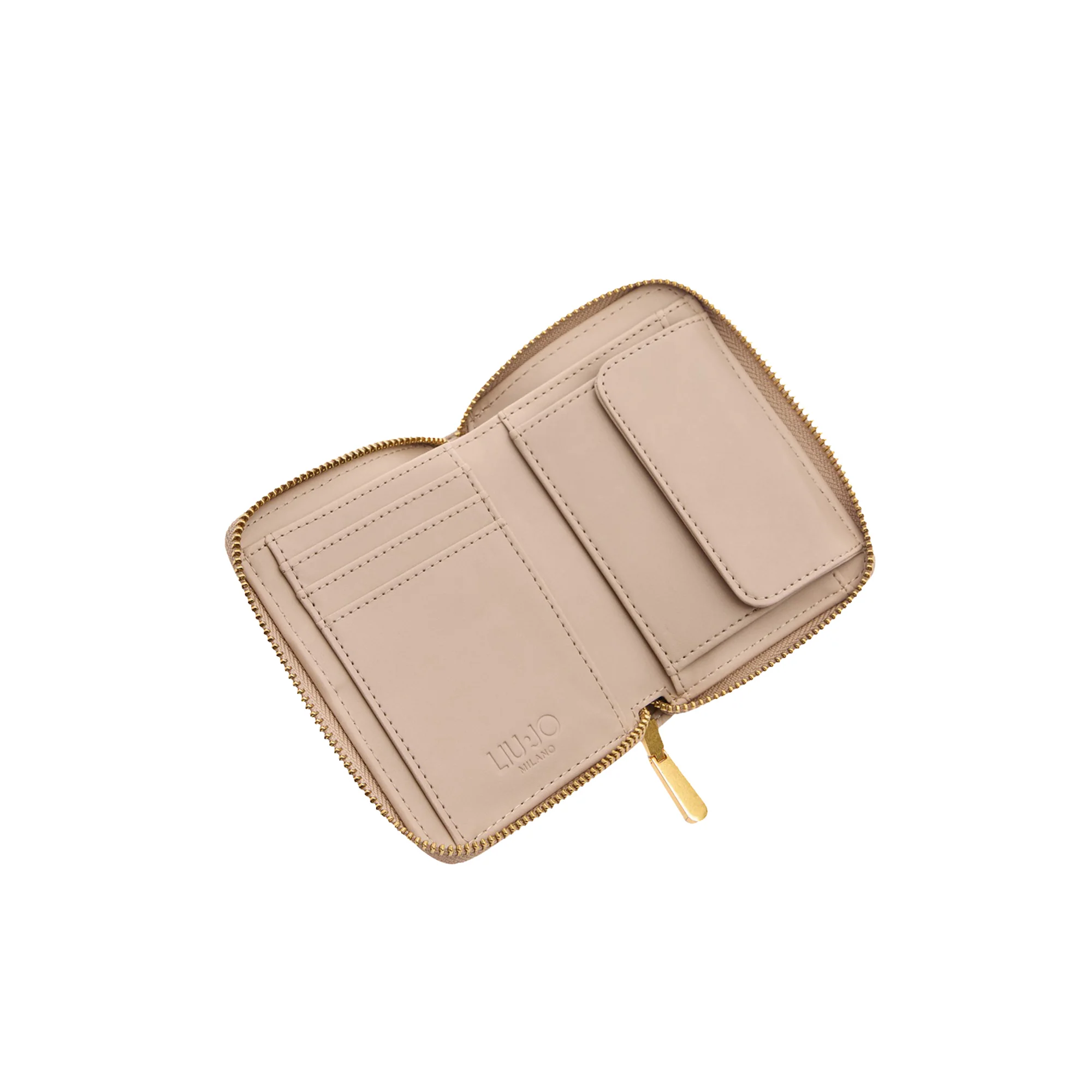 Portafoglio Donna piccolo LaPuffy Beige - Image 3