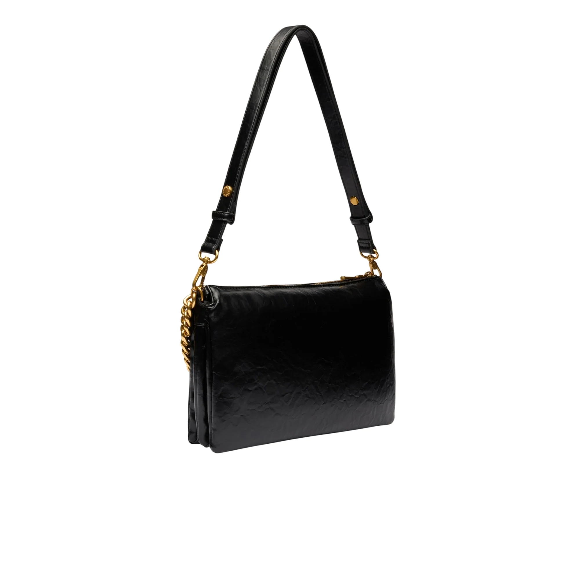 Borsa a spalla media da Donna LaPuffy Nero - Image 2