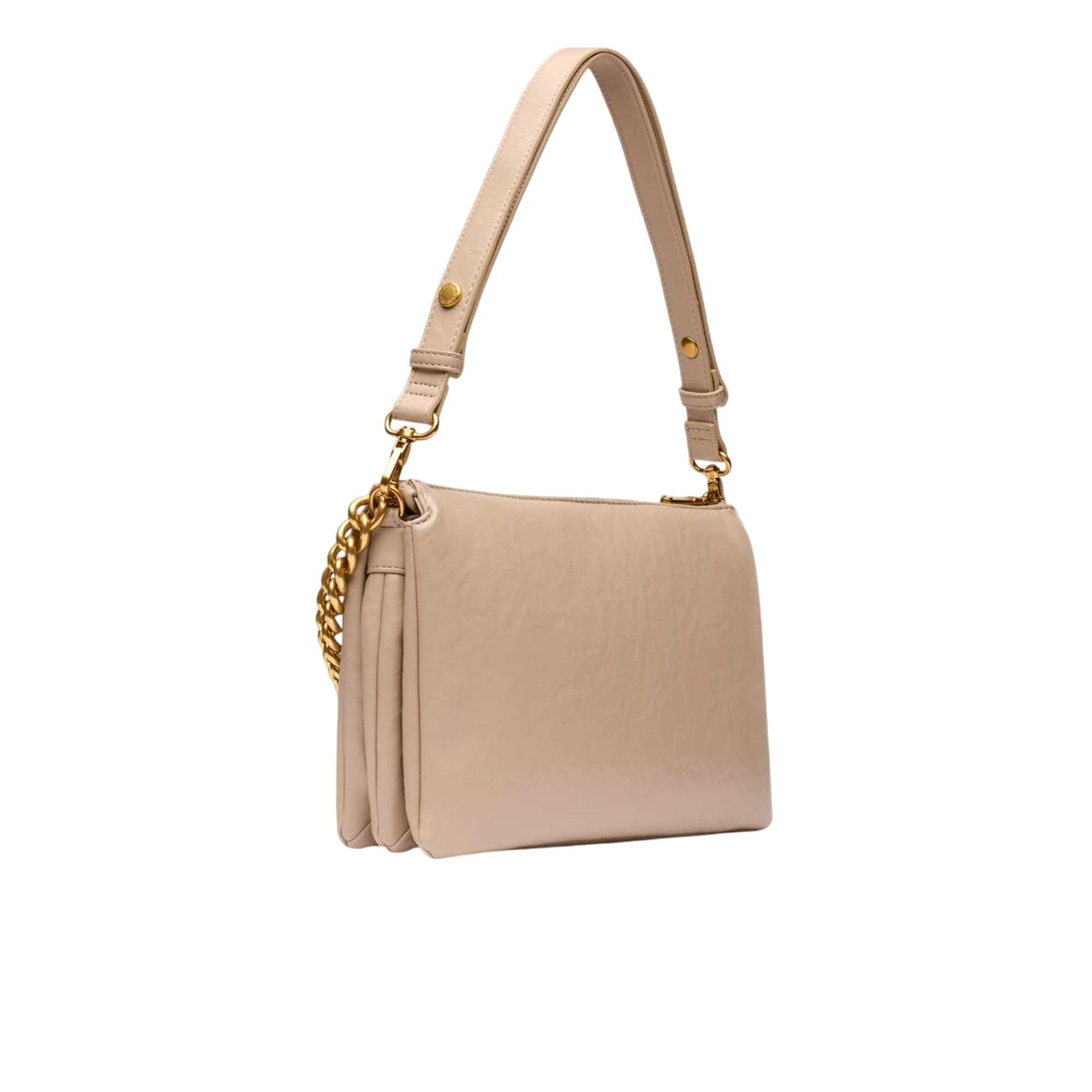 Borsa a spalla media da Donna LaPuffy Beige - Image 2