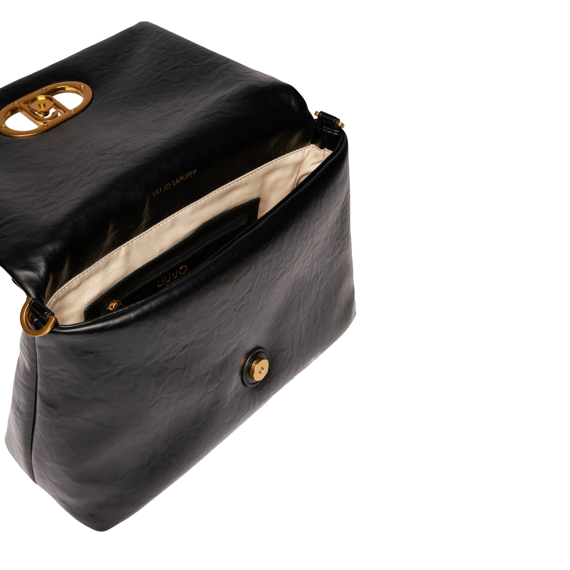 Borsa a spalla Grande LaPuffy Nero - Image 4