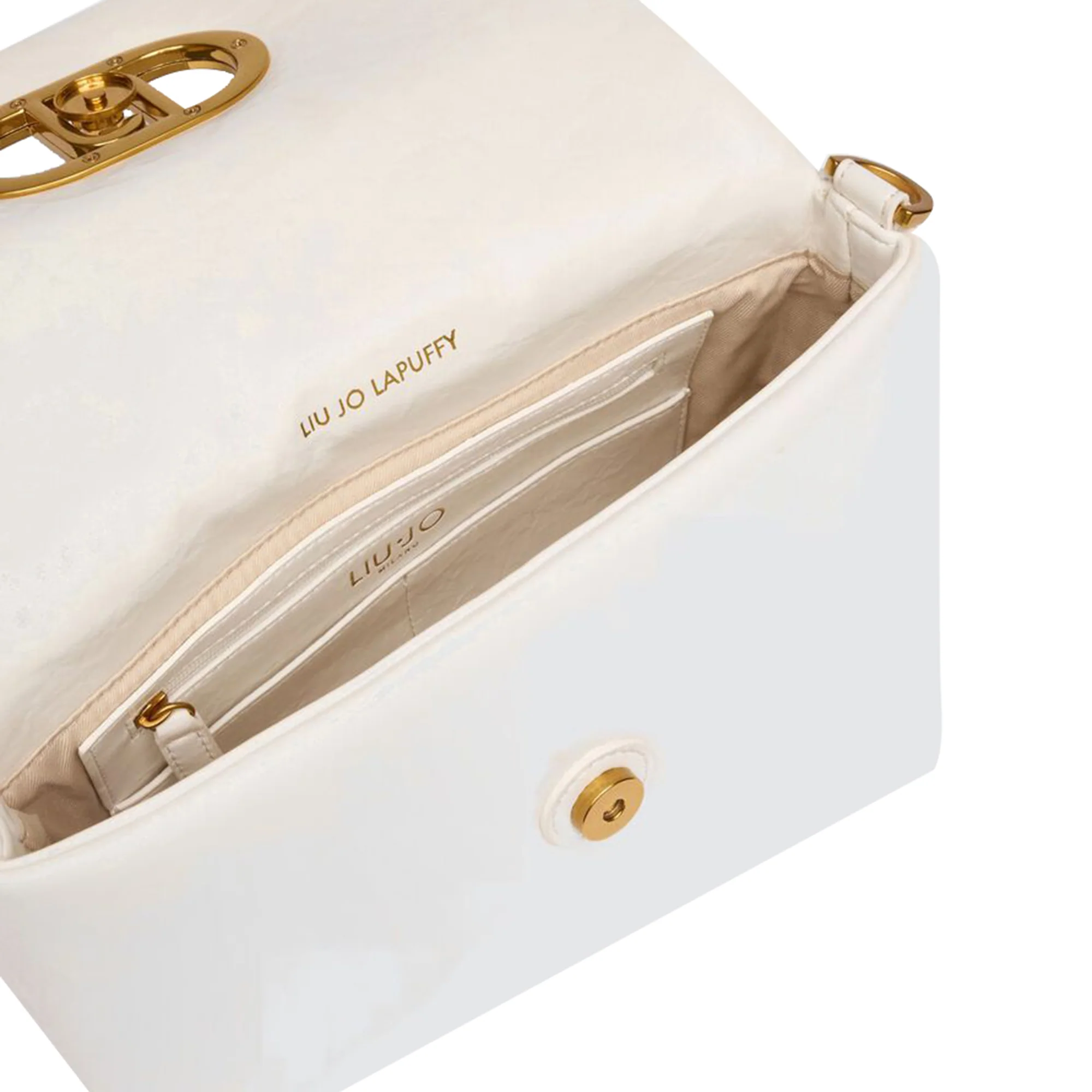 Borsa a spalla Donna LaPuffy Bianco - Image 4
