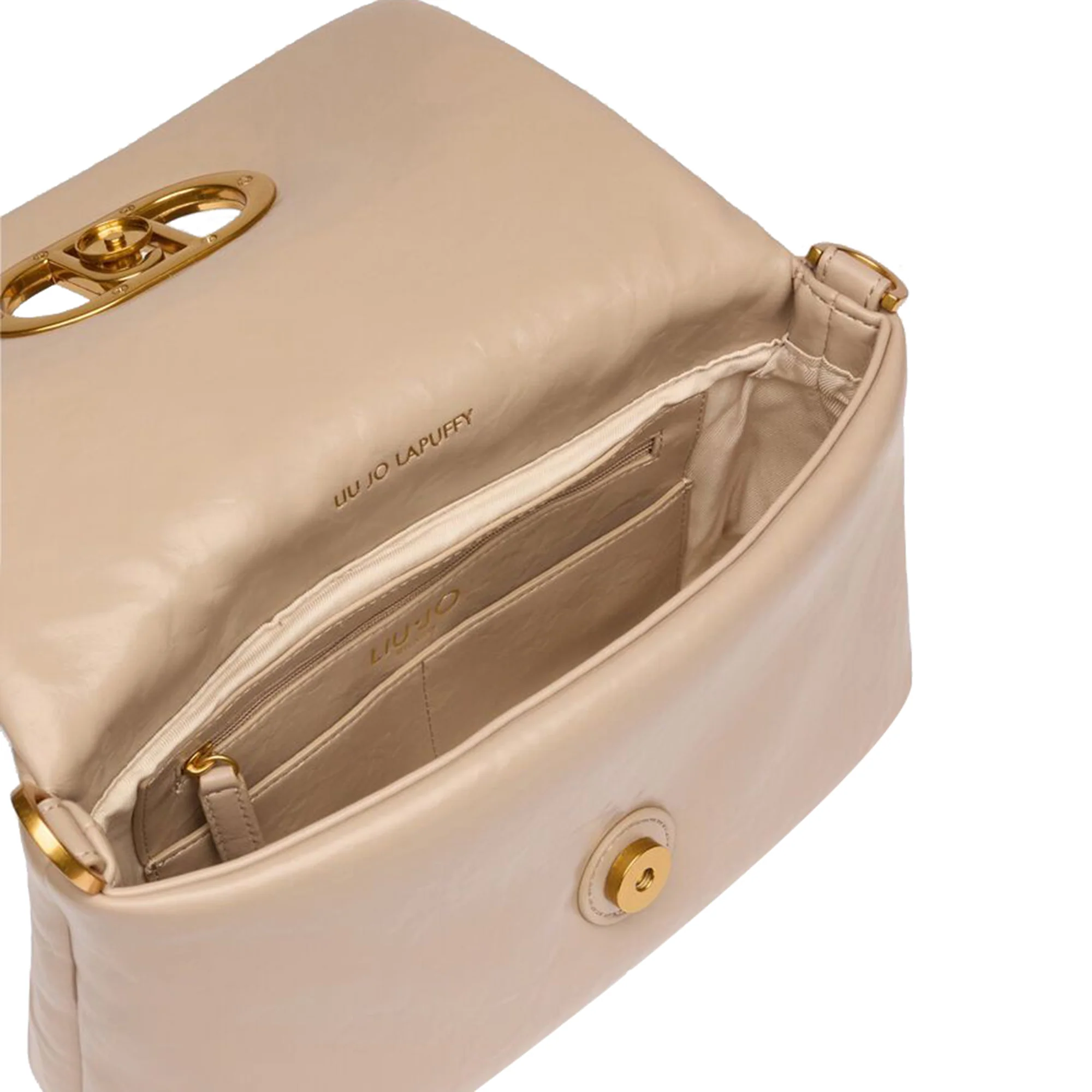 Borsa a spalla Donna LaPuffy Beige - Image 4