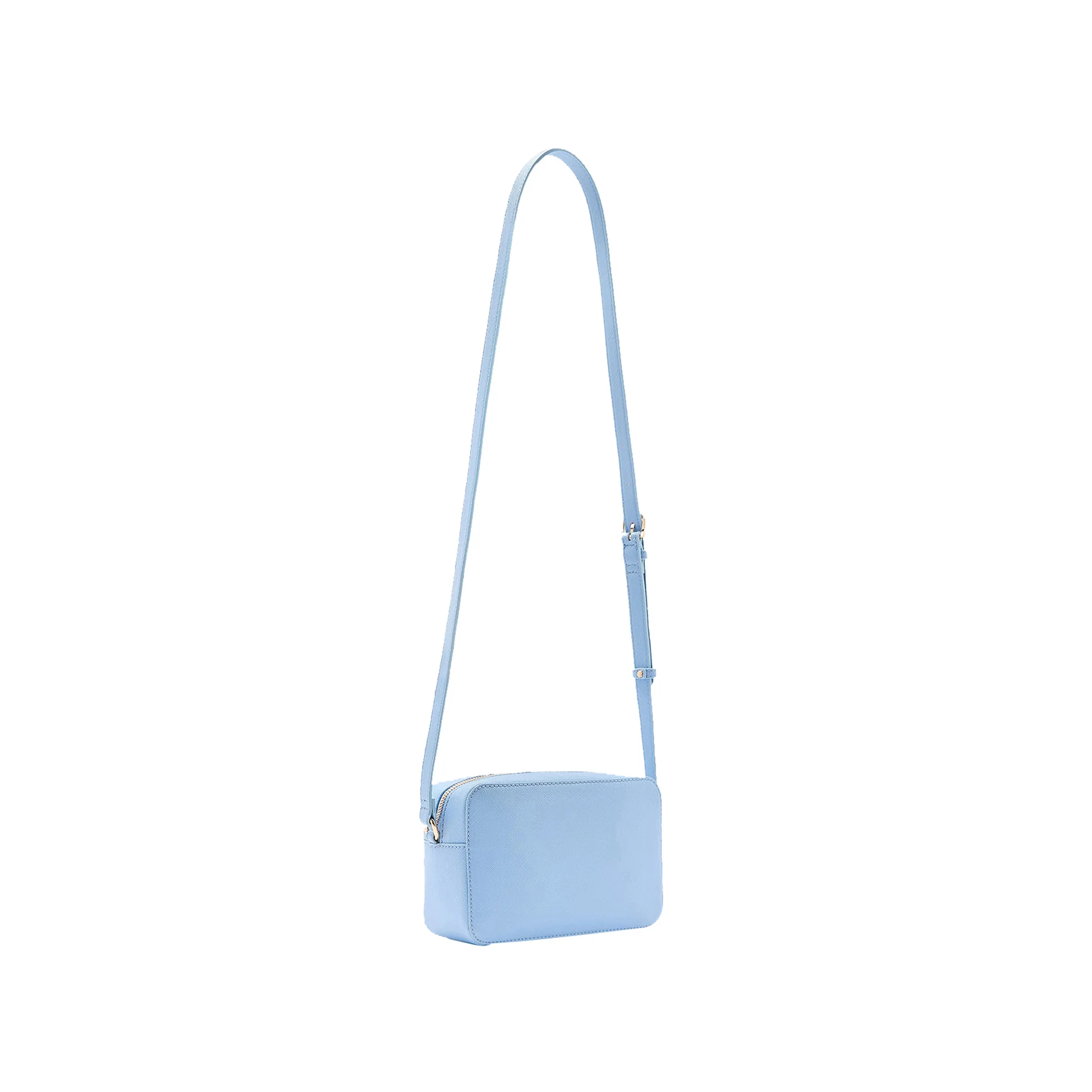Borsa a tracolla Donna in ecopelle azzurra - Image 2