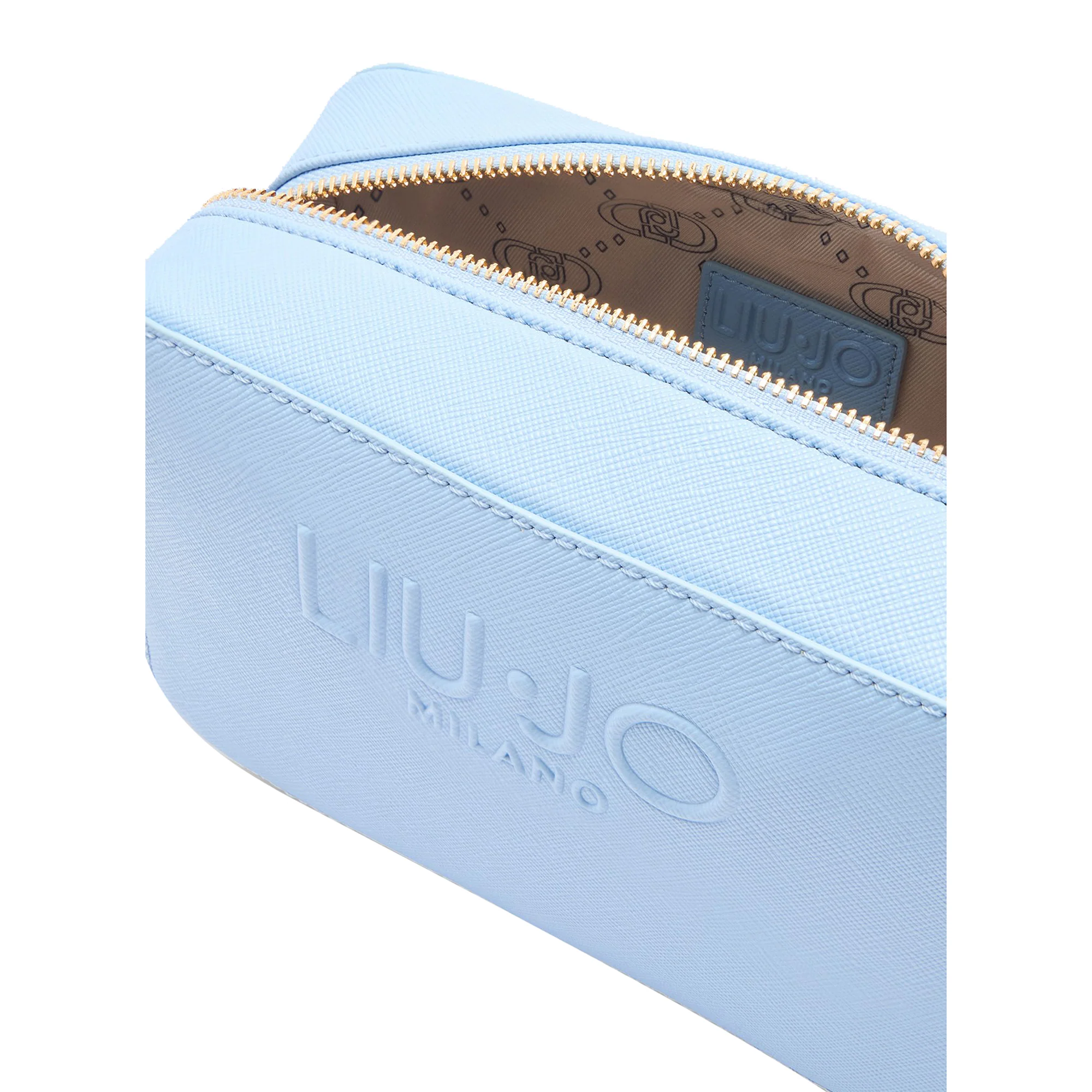 Borsa a tracolla Donna in ecopelle azzurra - Image 3