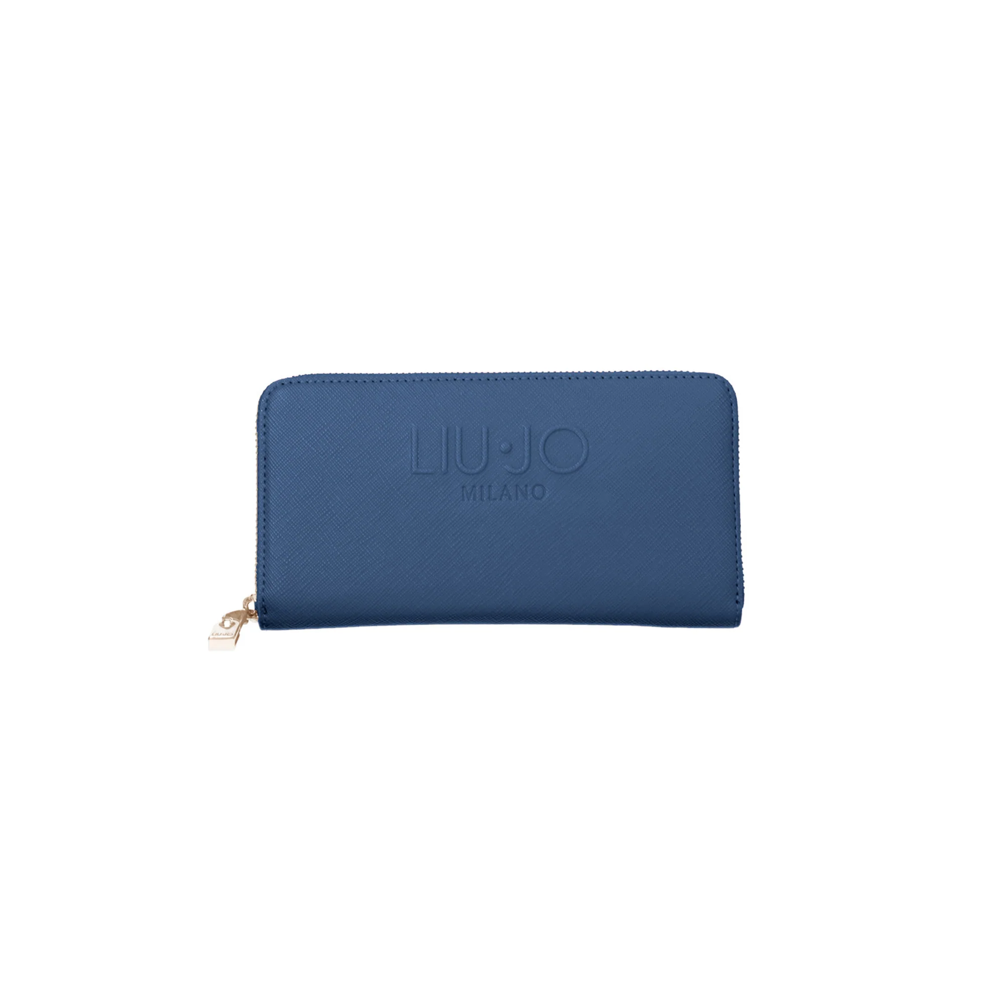 Portafoglio Donna zip around grande Blu