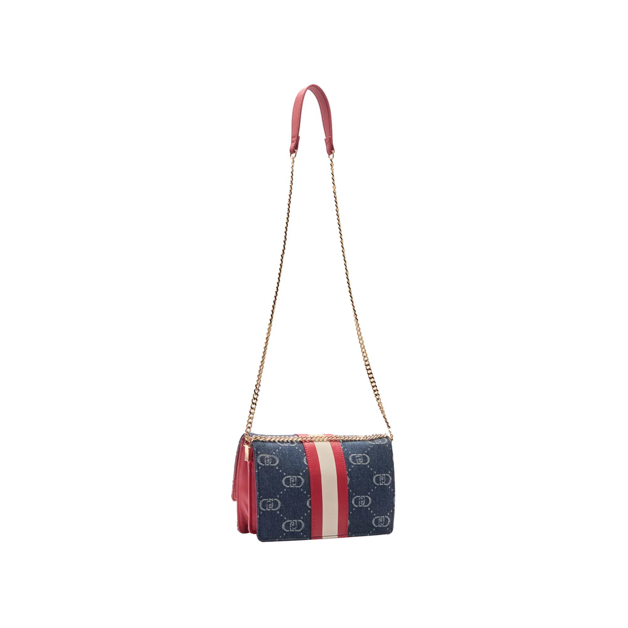 Borsa a tracolla Donna in denim jacquard - Image 2