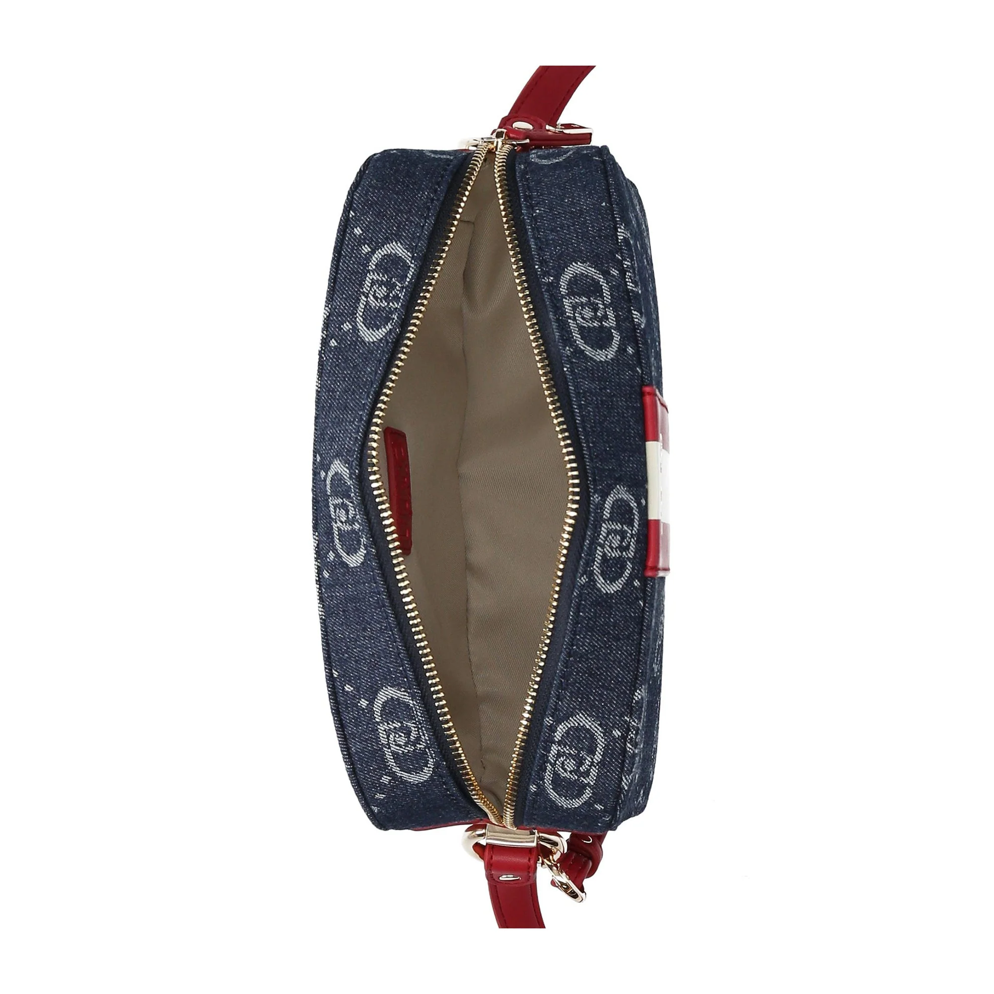 Borsa Donna Camera in denim logato - Image 4