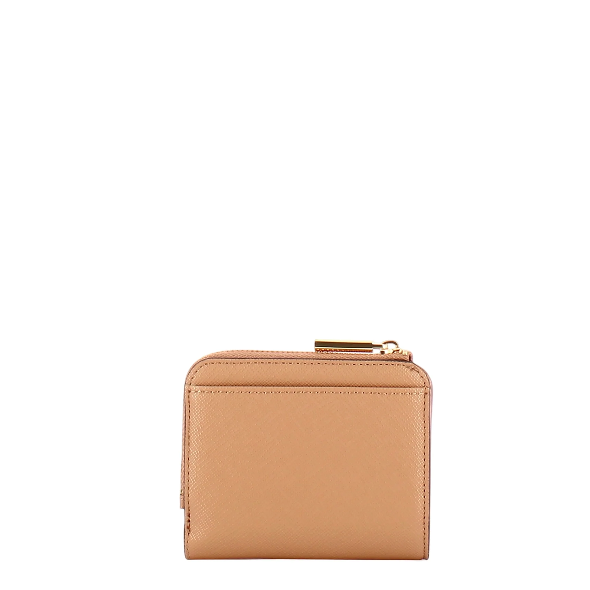 Portacarte da Donna con zip beige - Image 2