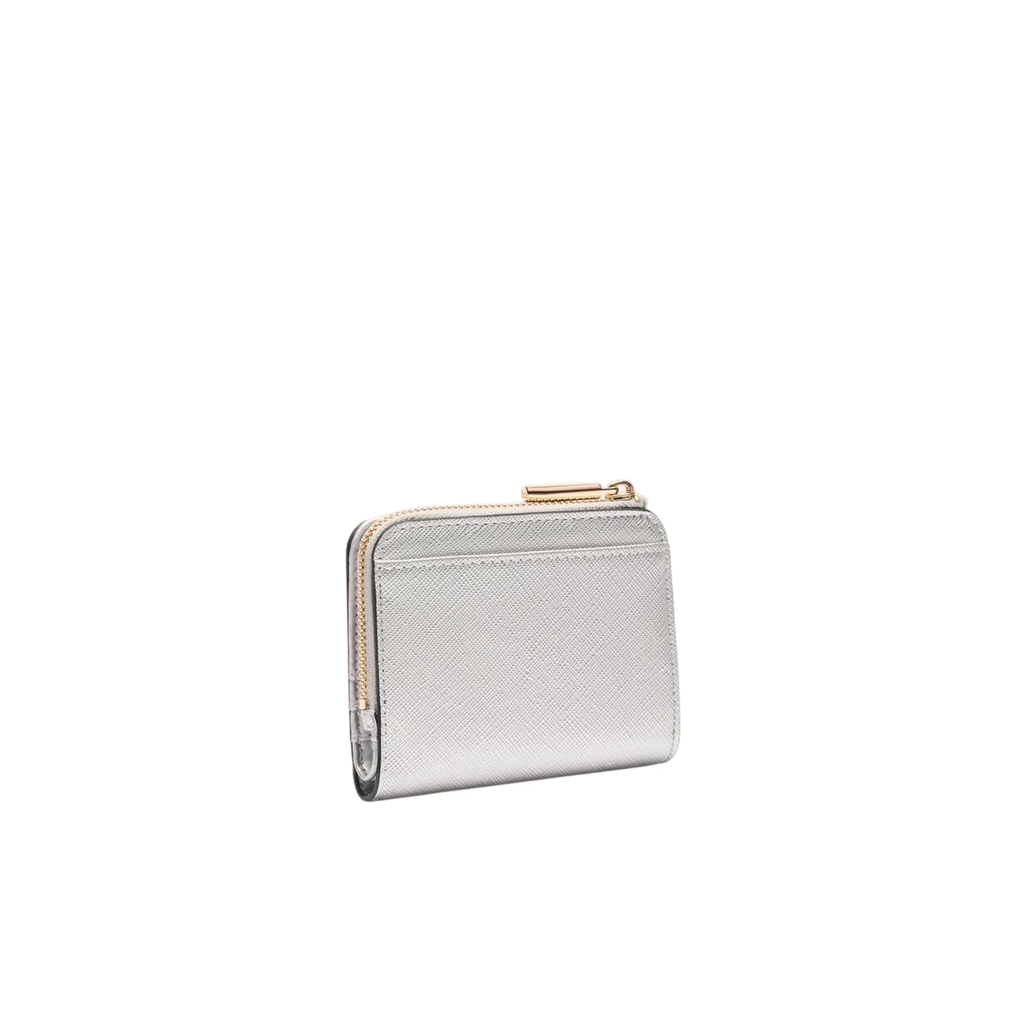 Portacarte da Donna con zip argento - Image 2