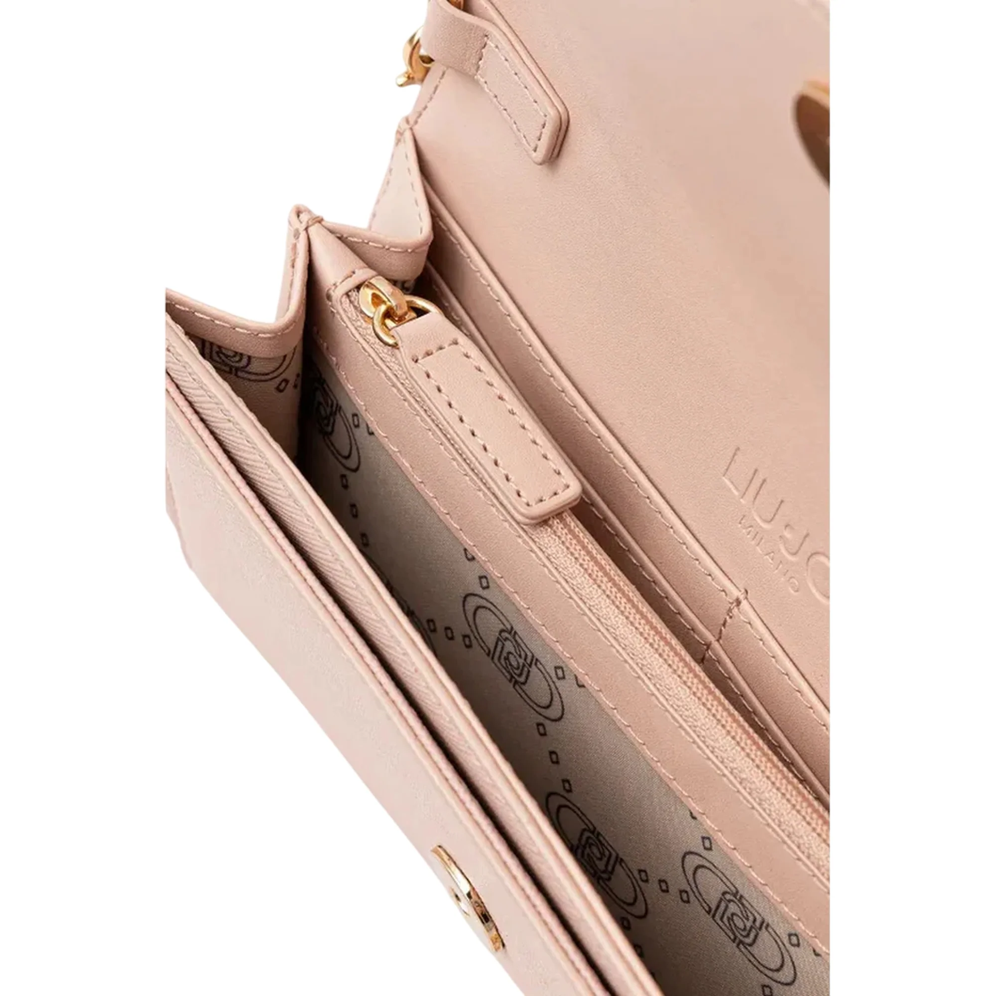 Pochette Donna con tracolla catena Rosa - Image 2