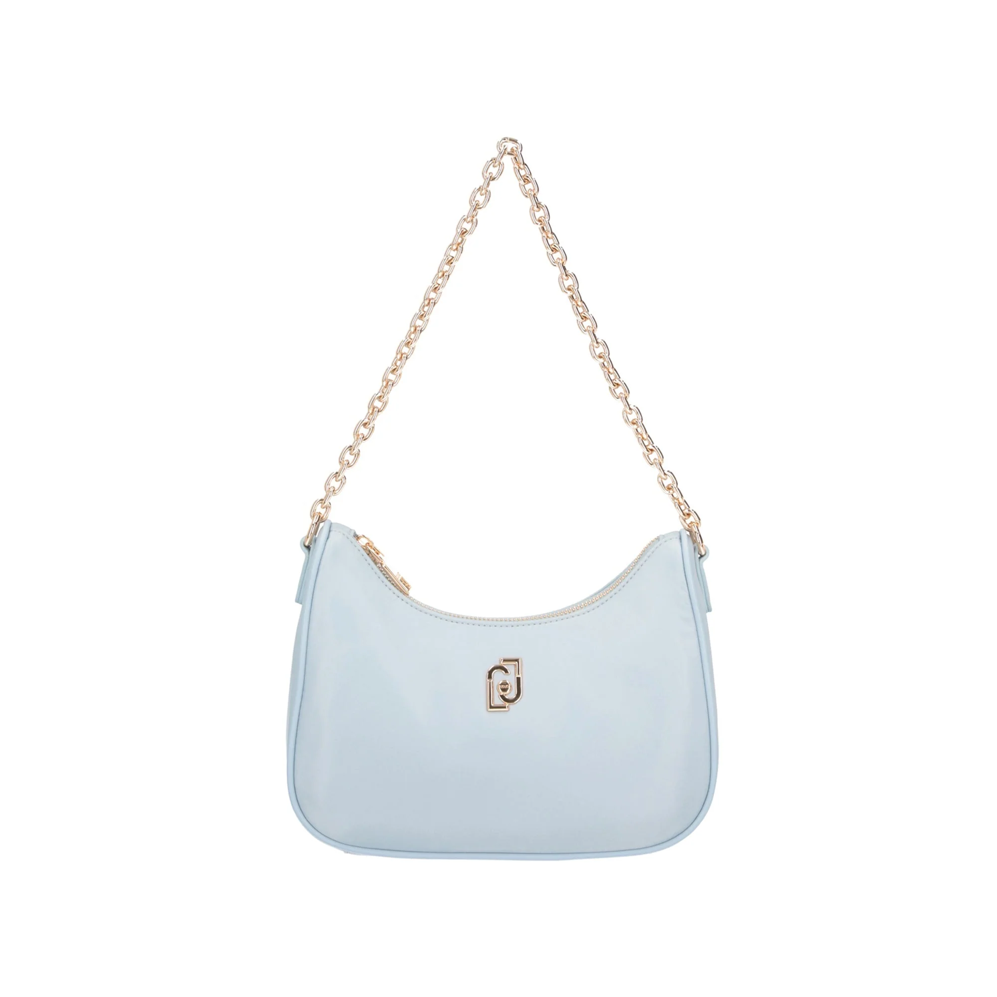 Borsa Donna a spalla con borsello Celeste
