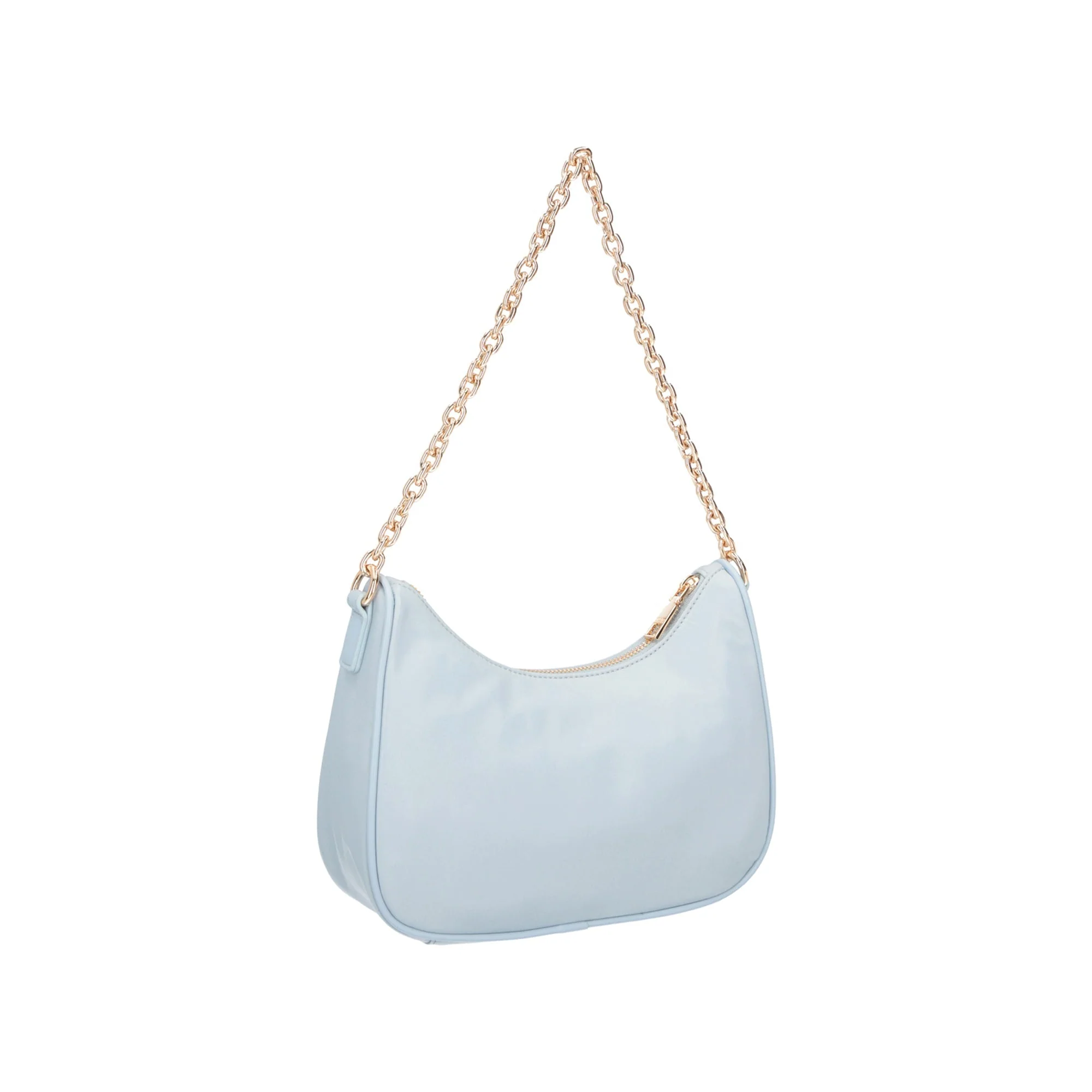 Borsa Donna a spalla con borsello Celeste - Image 3