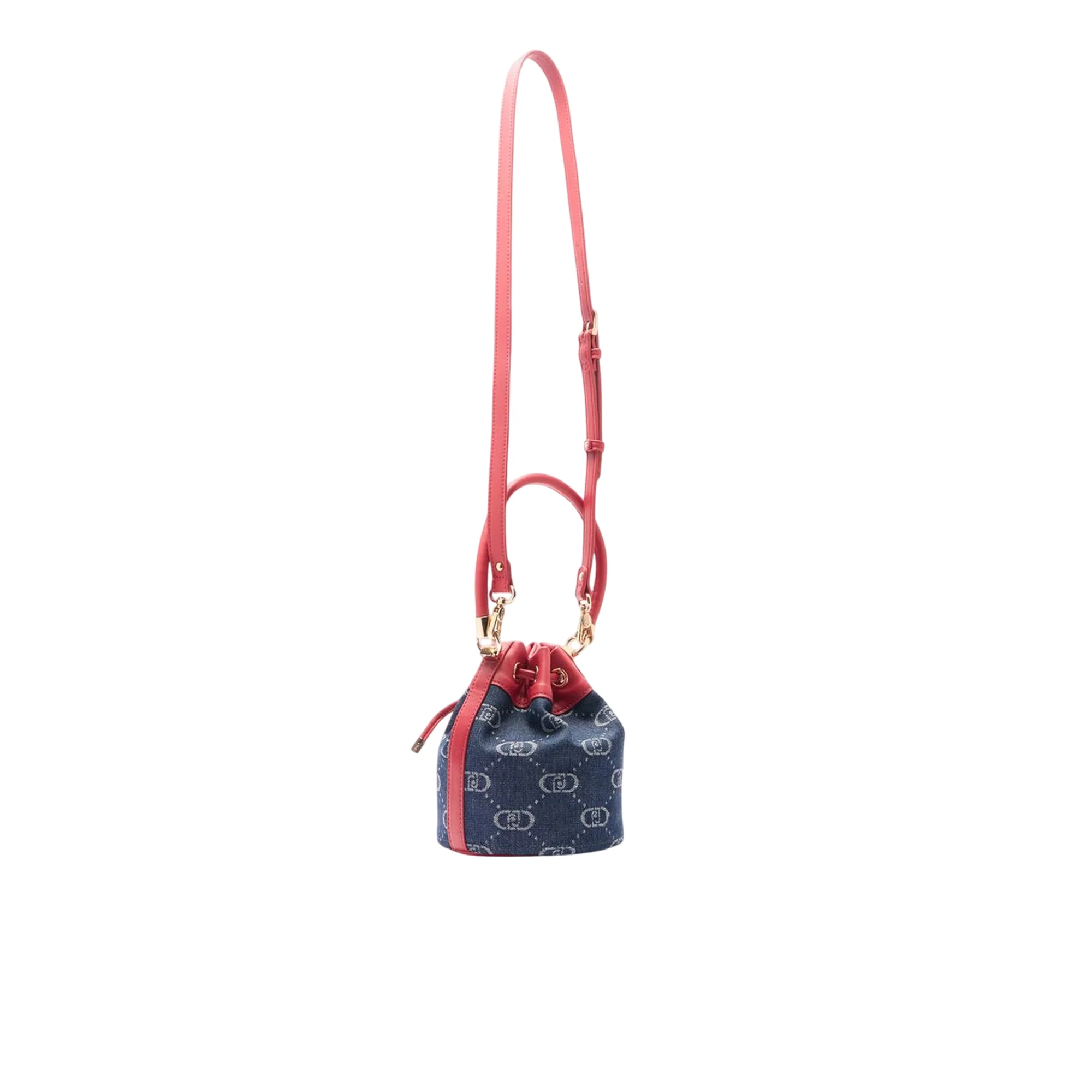 Borsa a secchiello Denim con pochette - Image 2