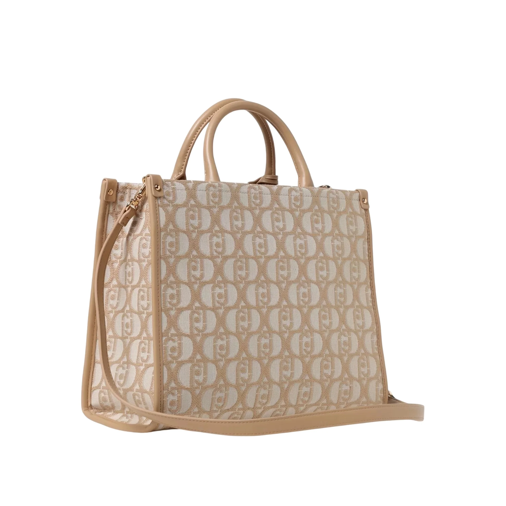 Borsa Tote Donna in tessuto logo all over - Image 2