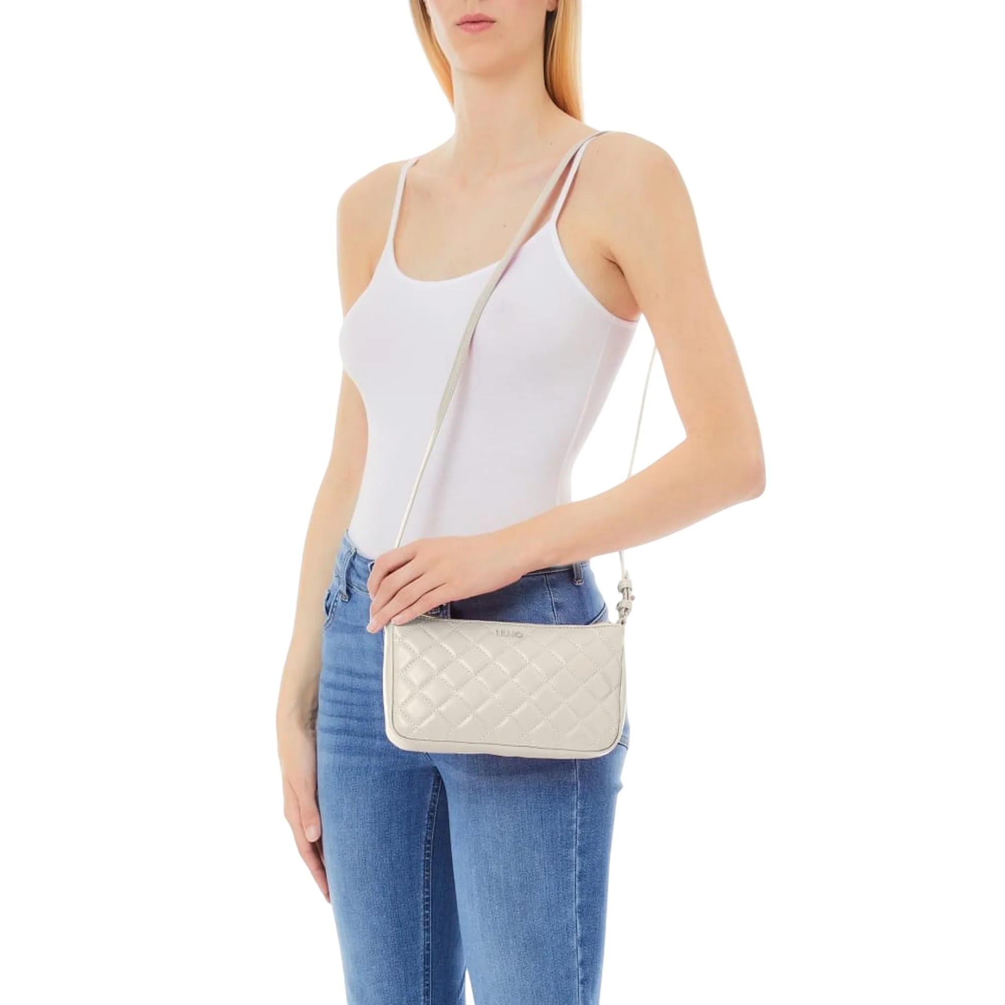 Borsa Donna Mini a Tracolla Beige - Image 3