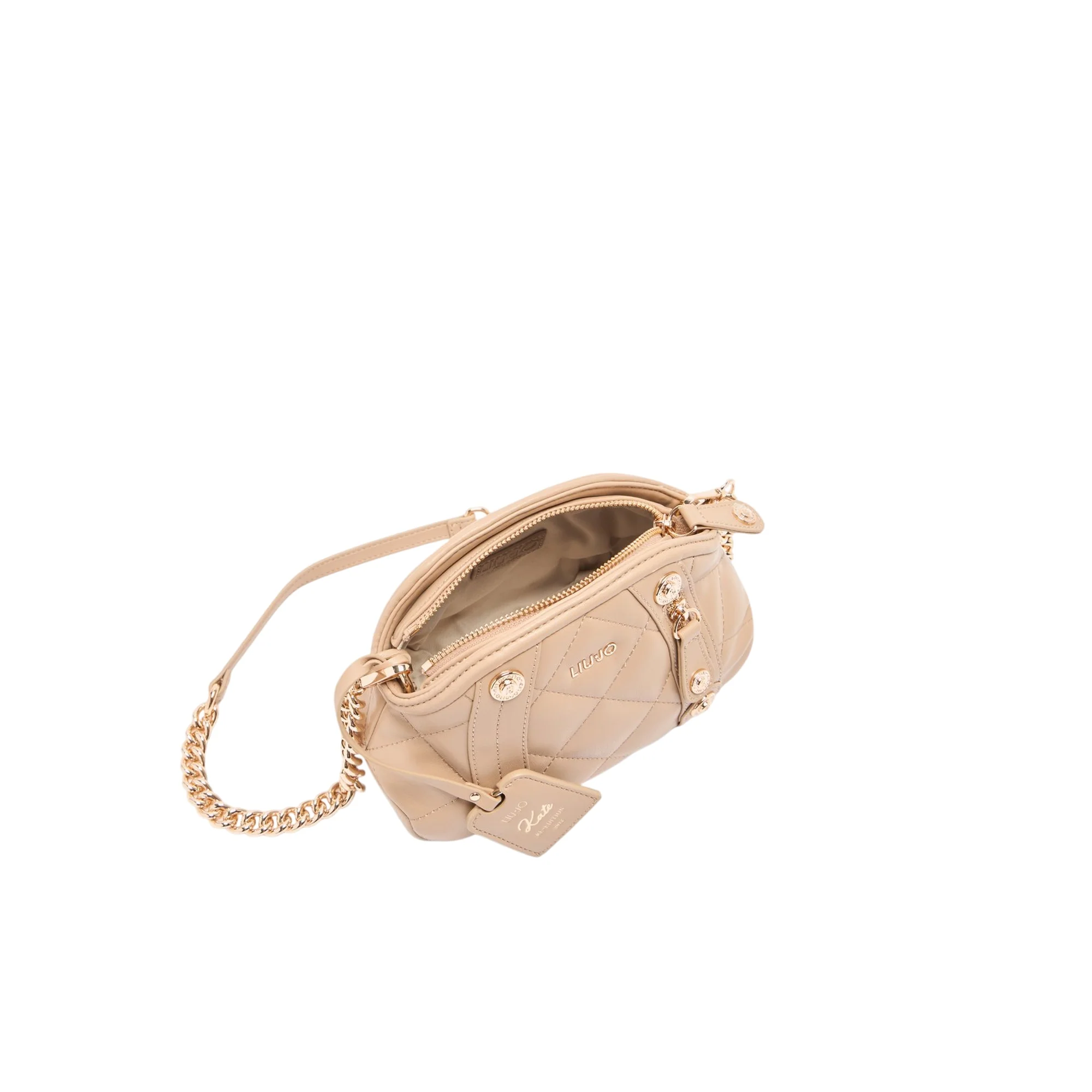 Borsa a tracolla matelassé Beige - Image 3