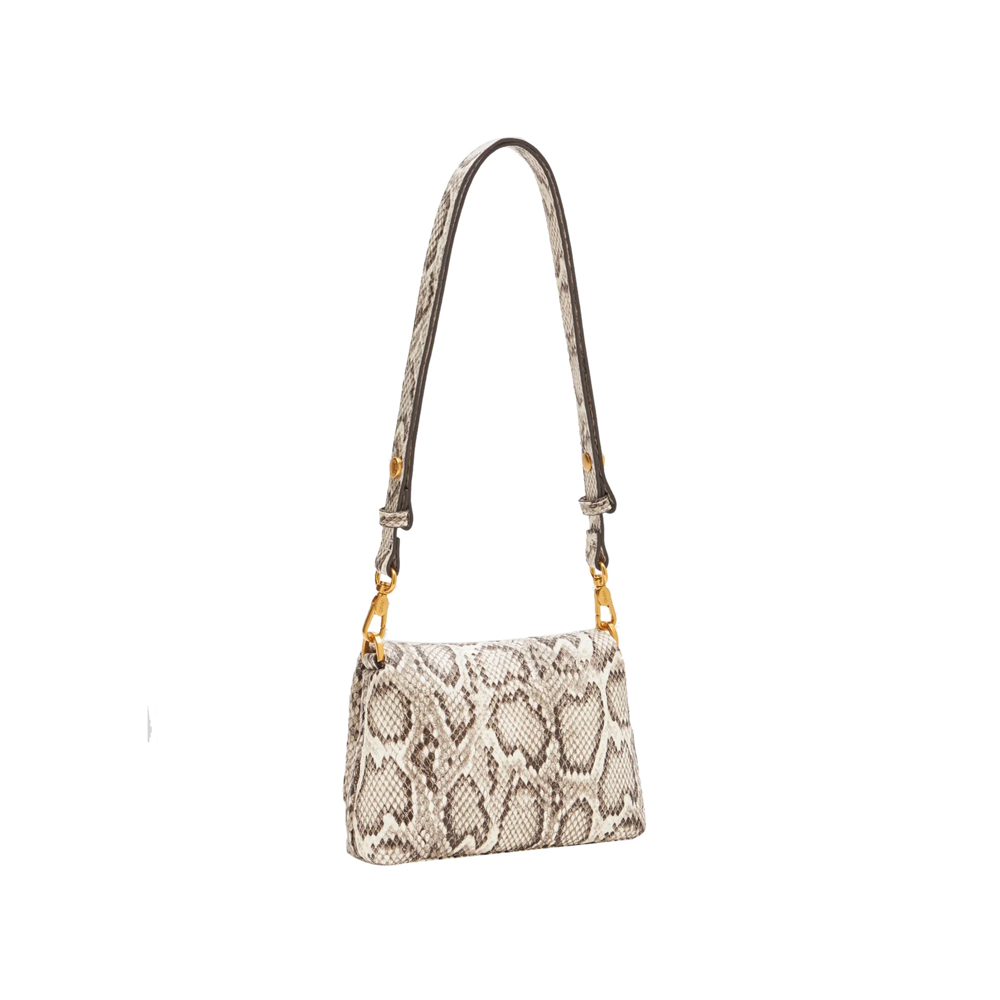 Borsa a spalla piccola LaPuffy Pitonata - Image 2