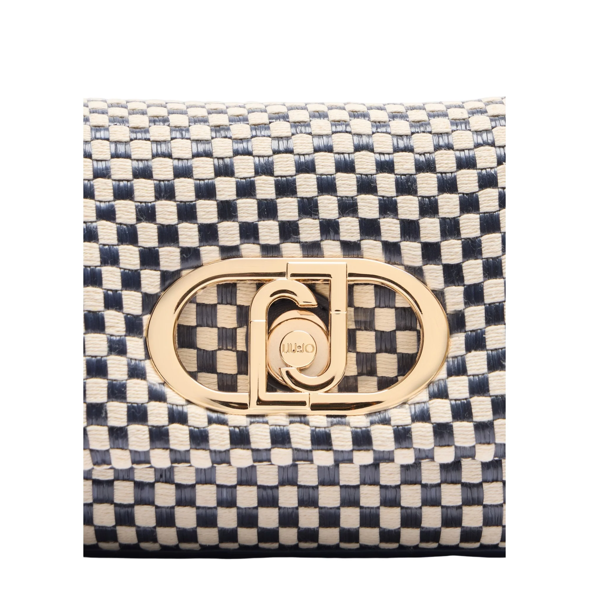 Borsa piccola a spalla LaPuffy in vichy - Image 4