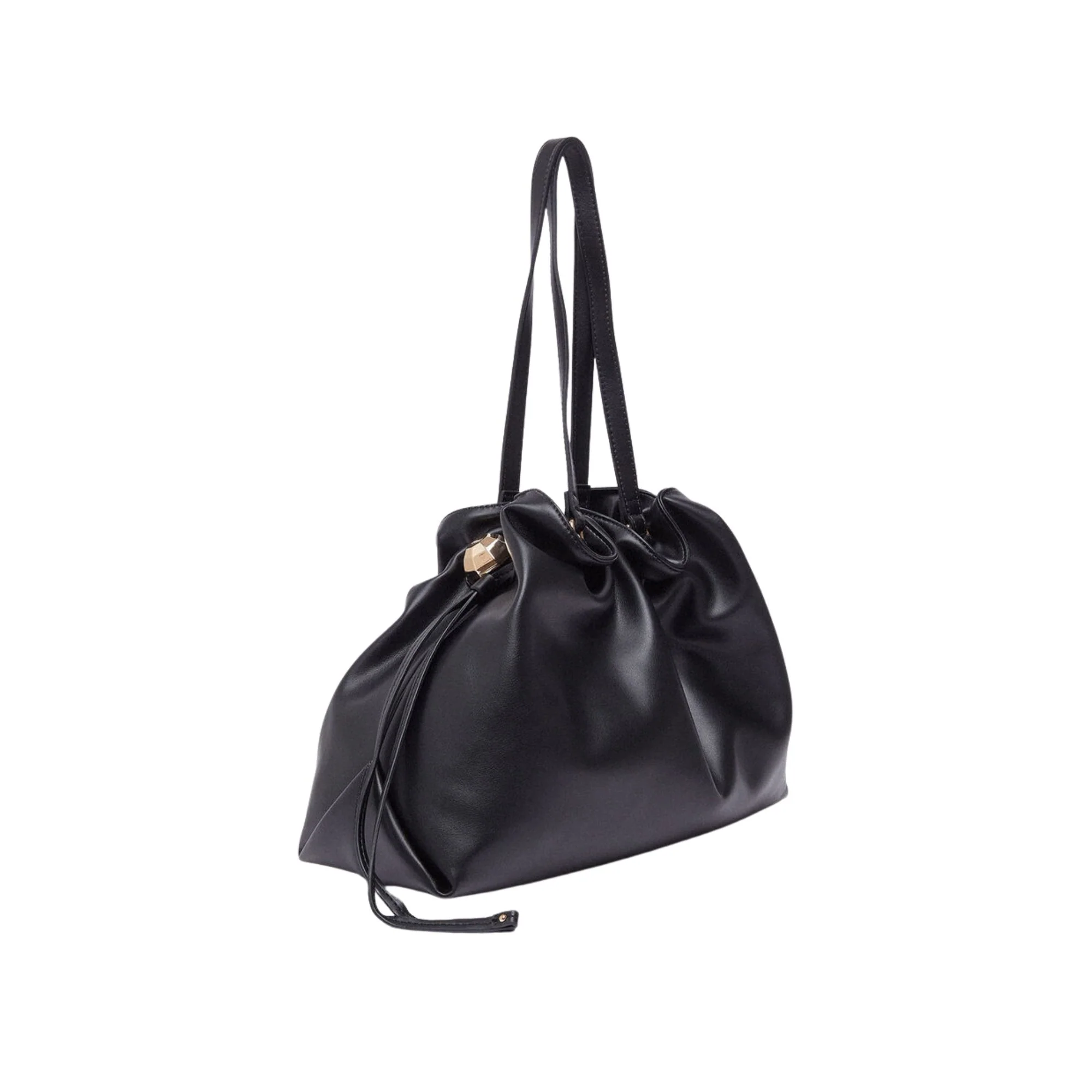 Borsa a spalla grande Riccy Nero - Image 2