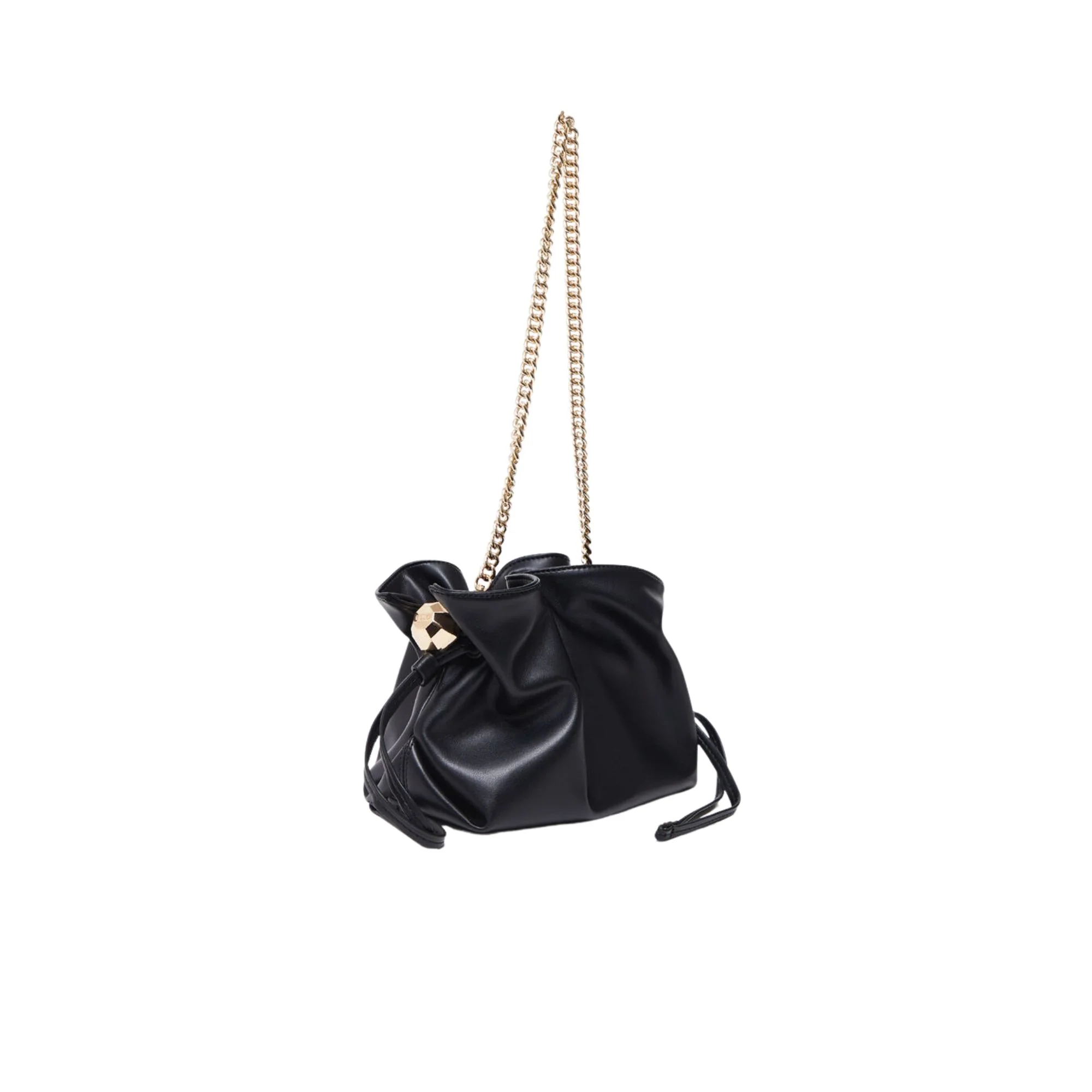 Borsa Donna Riccy piccola Nero con tracolla - Image 2