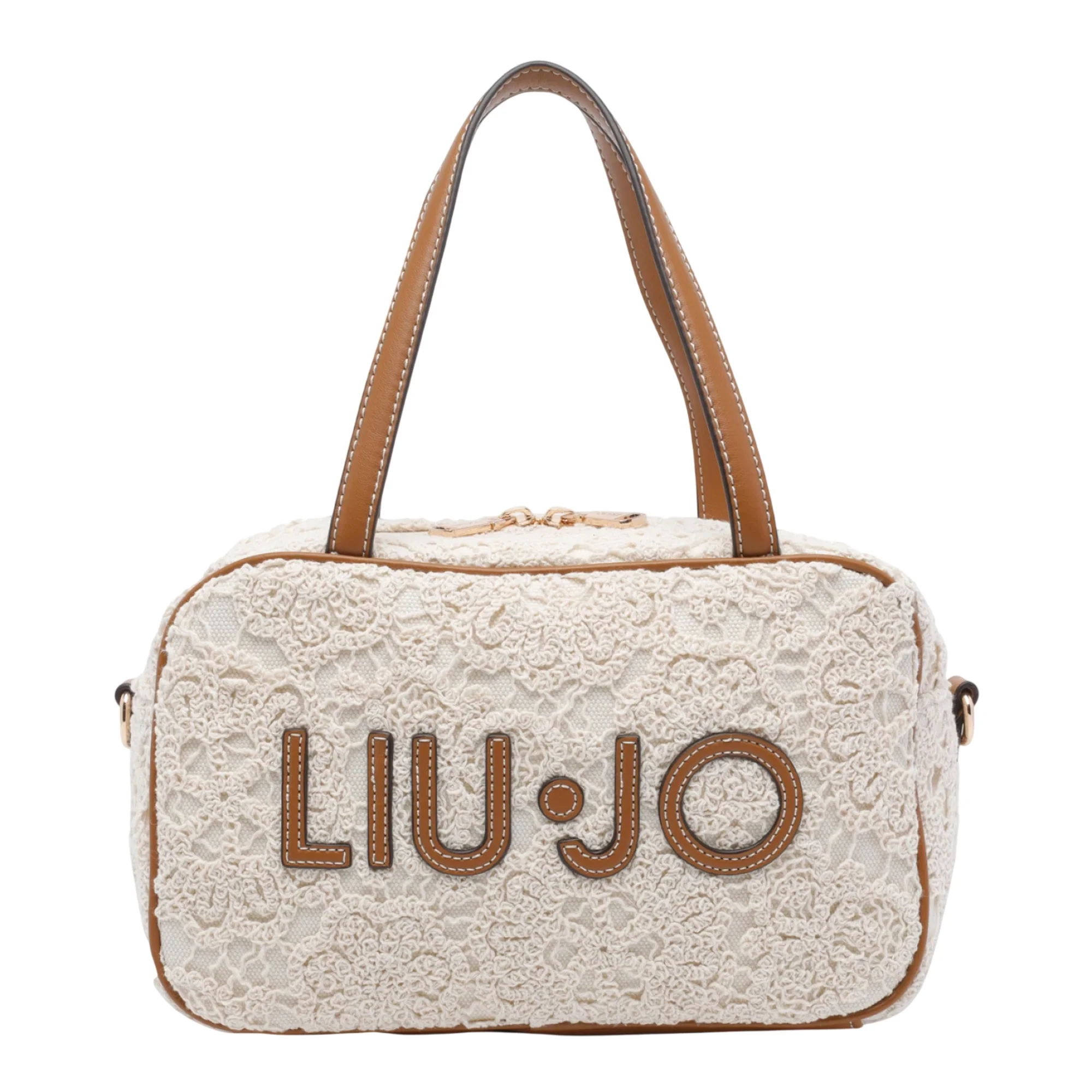 Borsa a tracolla crema modello teddy