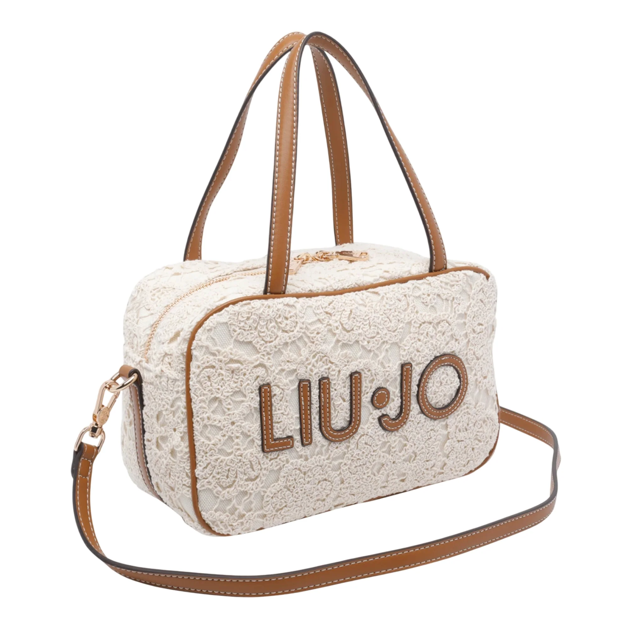 Borsa a tracolla crema modello teddy - Image 2