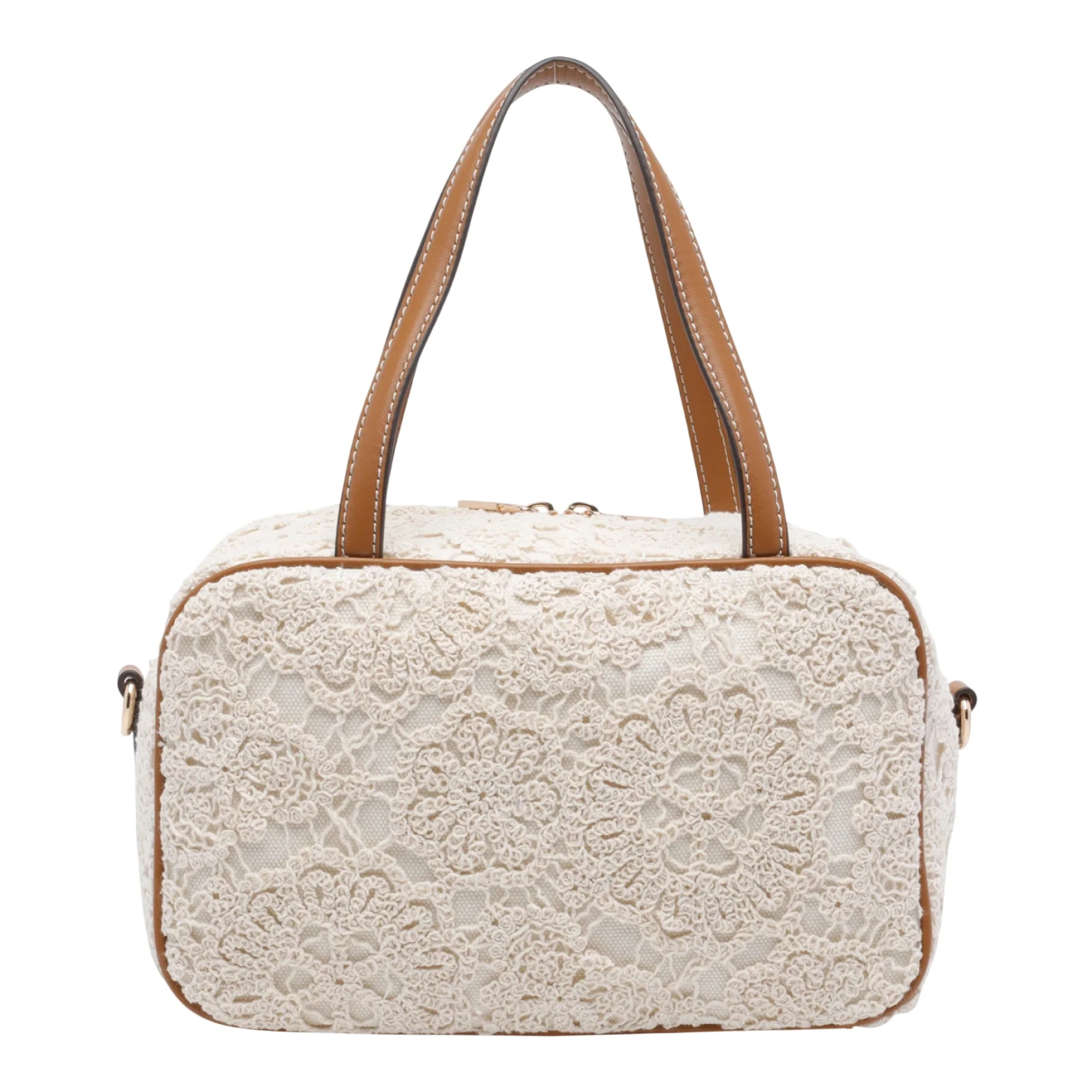 Borsa a tracolla crema modello teddy - Image 3