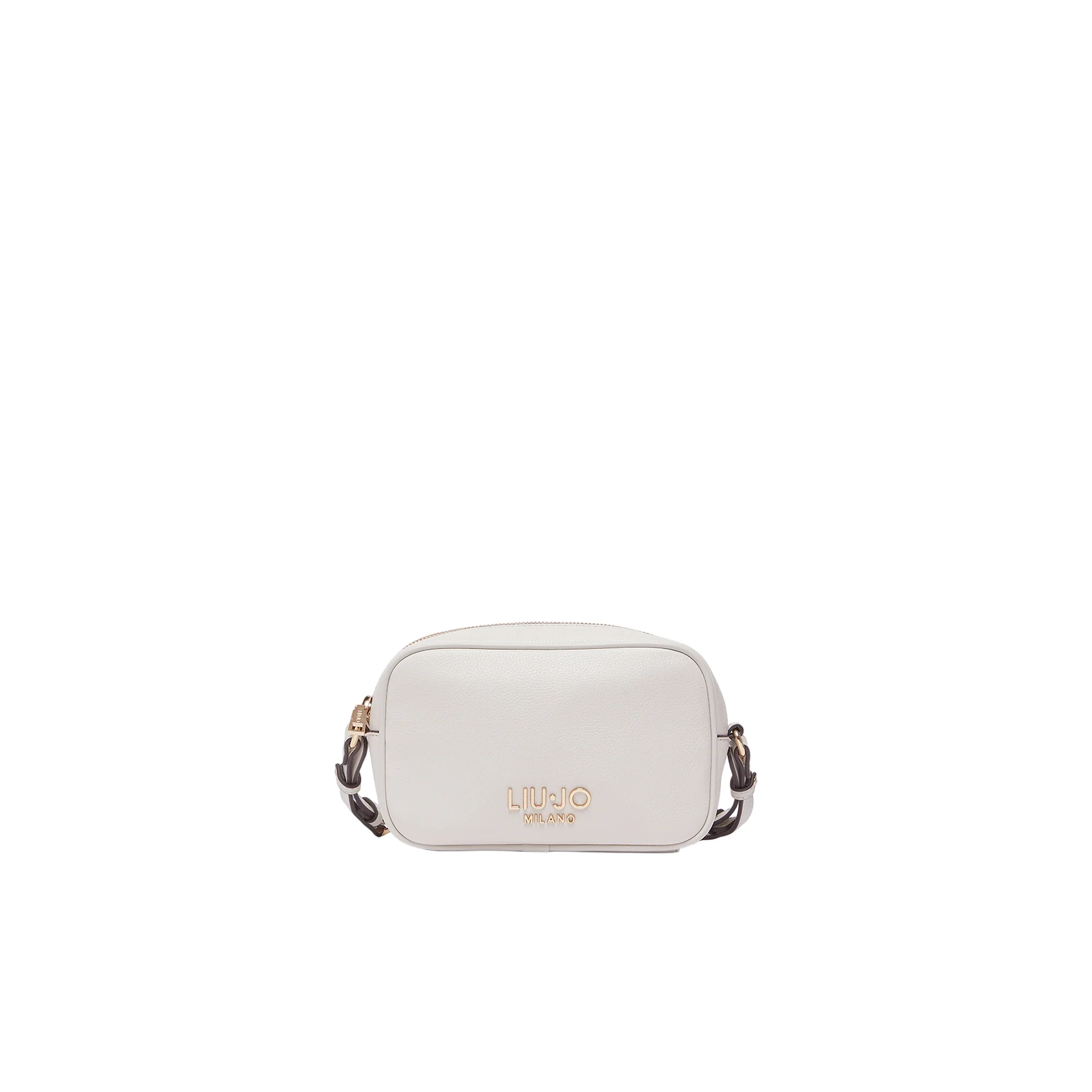 Borsa da Donna piccola a tracolla con borchie Panna