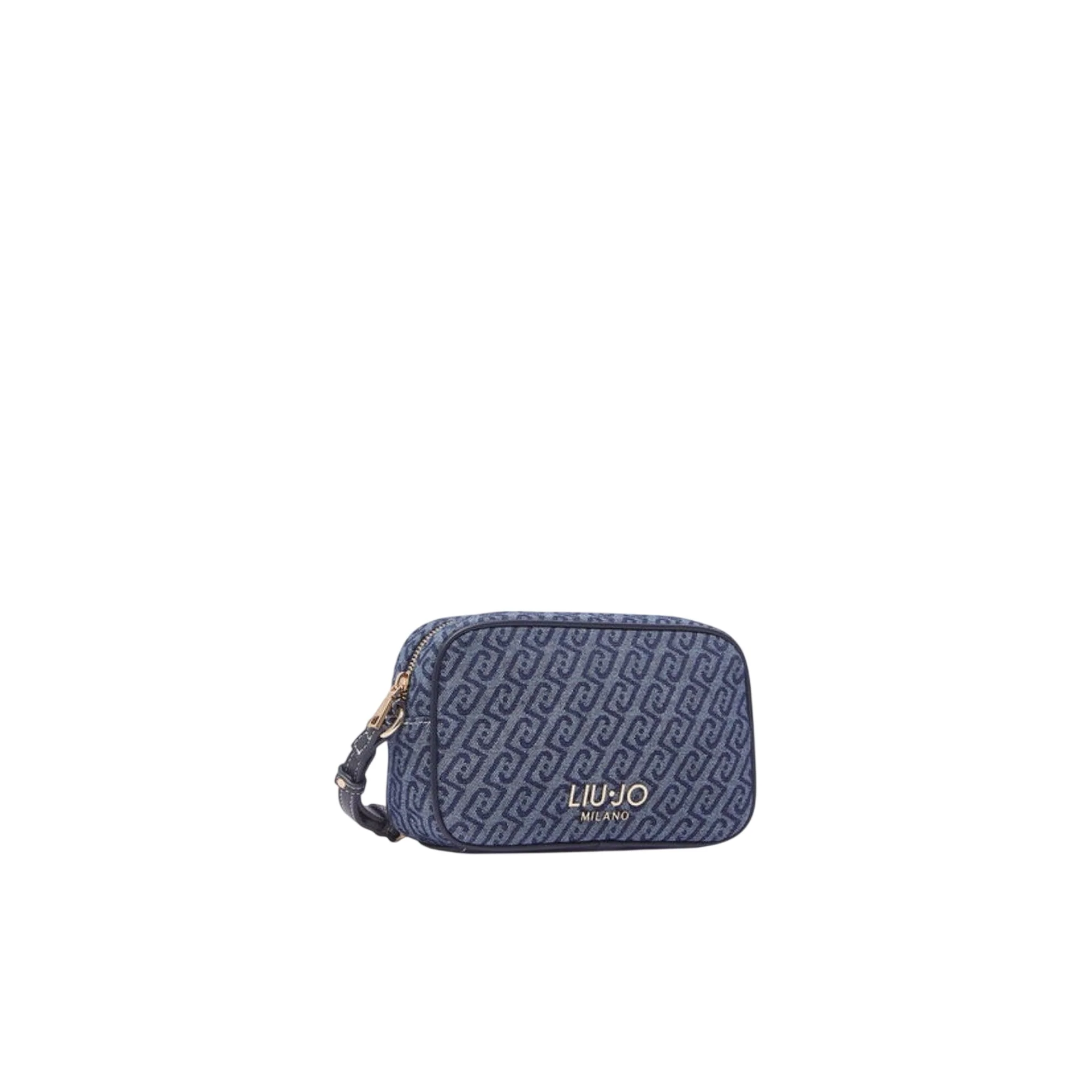 Borsa a tracolla in denim jacquard - Image 2
