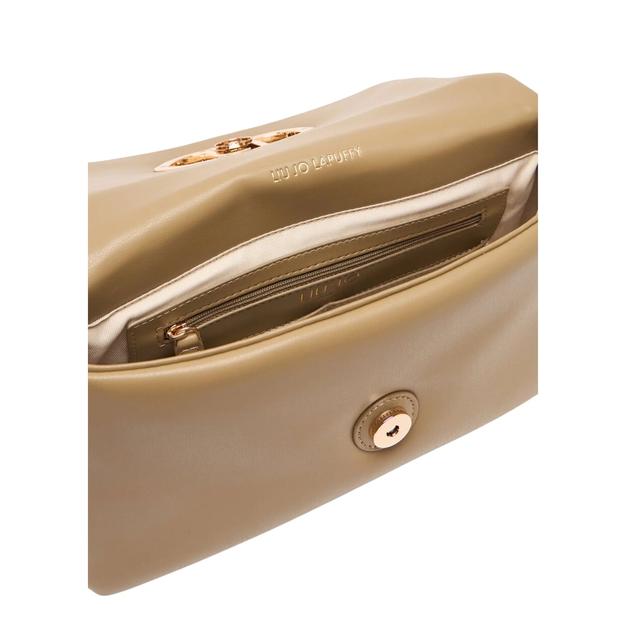 Borsa Donna LaPuffy media Beige - Image 3